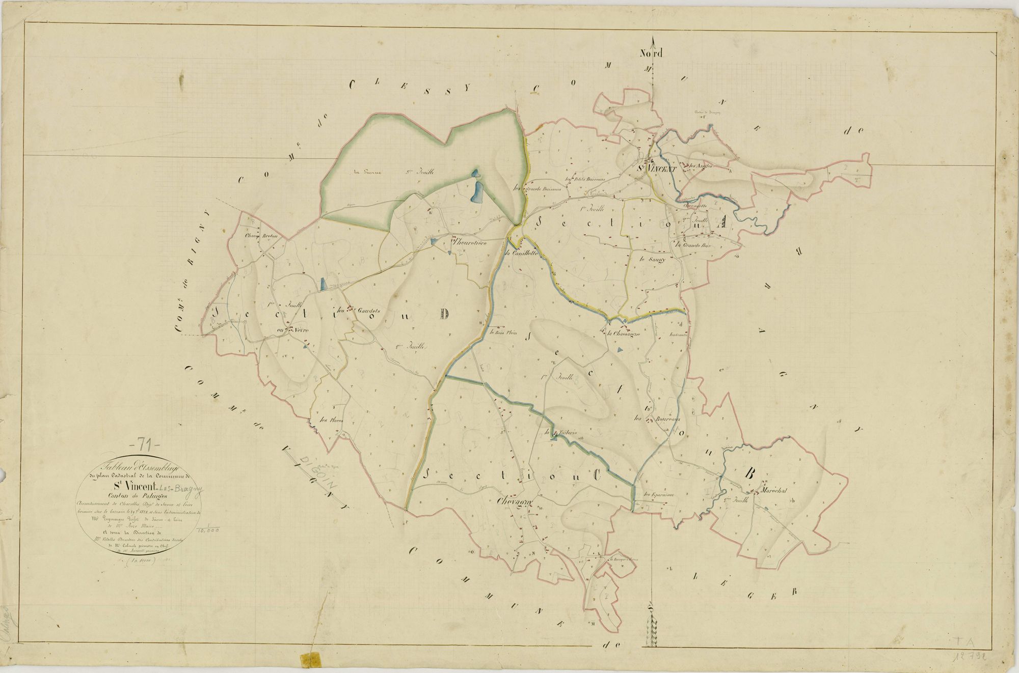 Saint-Vincent-lès-Bragny - Toutes sections