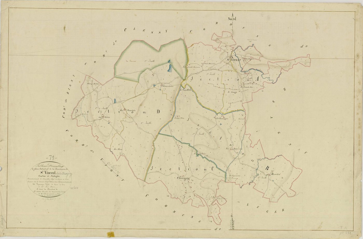 Saint-Vincent-lès-Bragny - Toutes sections
