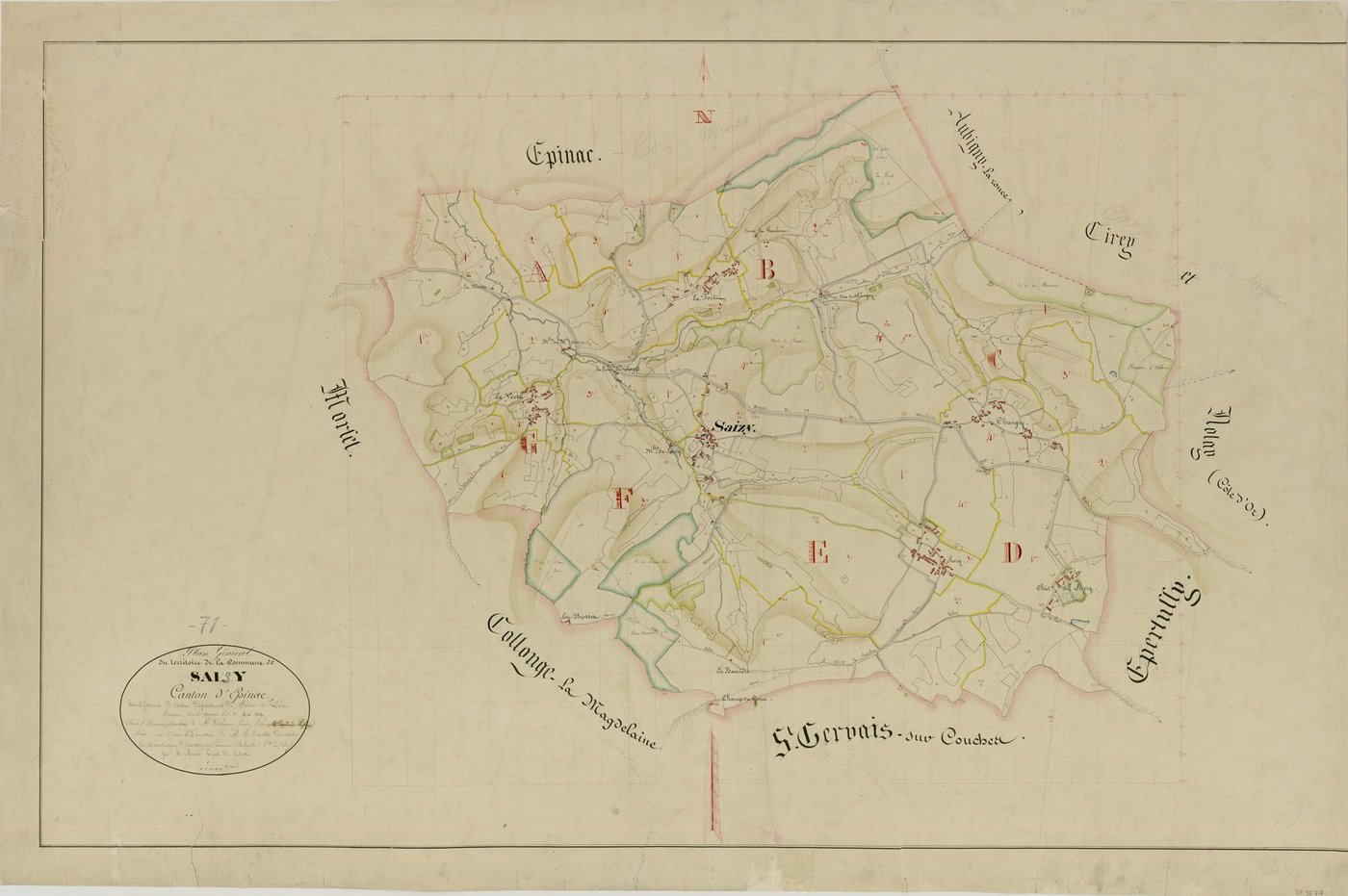 Saisy - Toutes sections