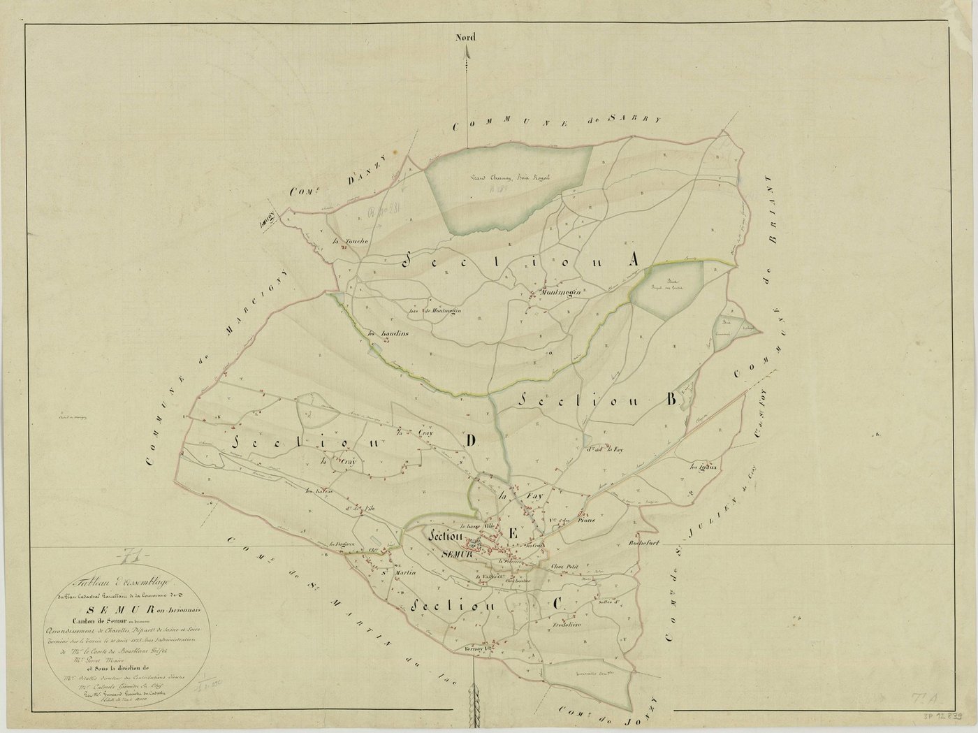 Semur-en-Brionnais - Toutes sections