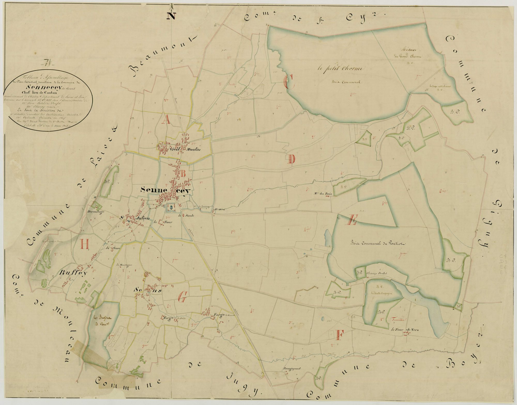 Sennecey-le-Grand - Toutes sections