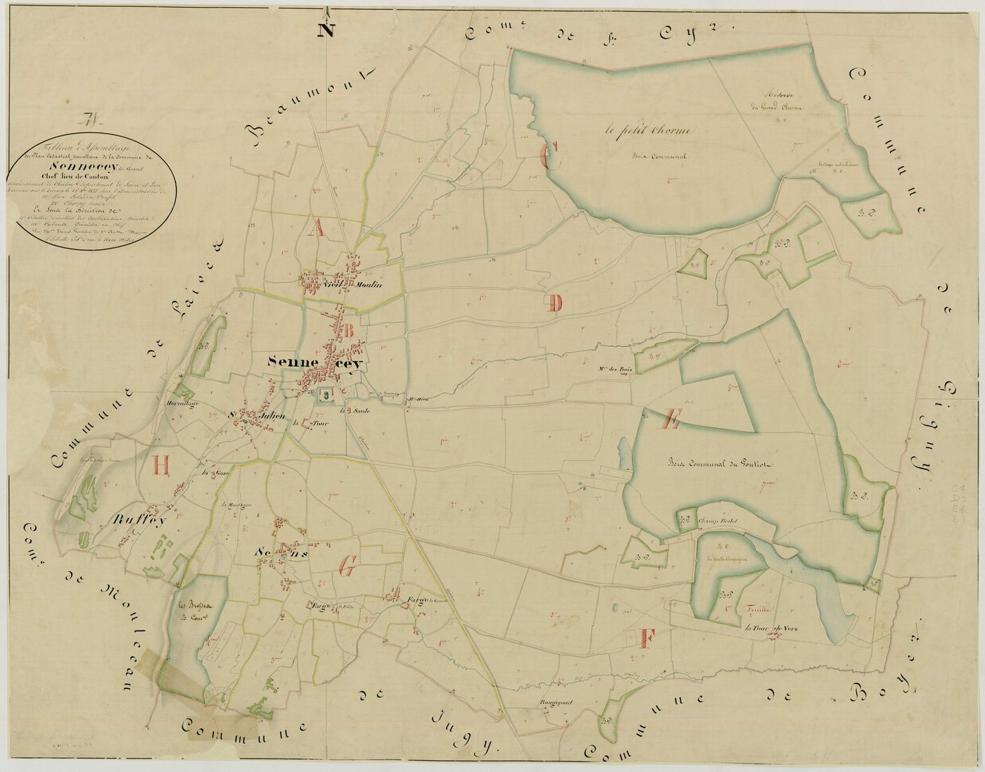 Sennecey-le-Grand - Toutes sections