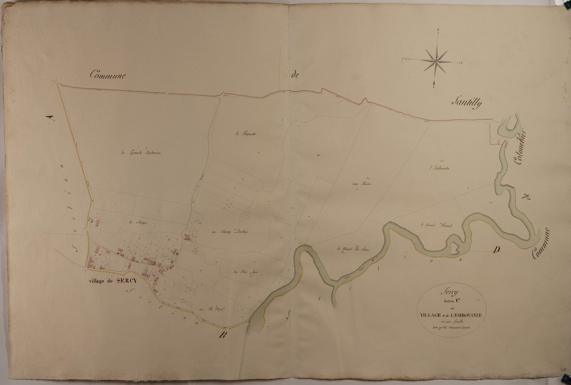 Sercy - LE VILLAGE, L'EMBOUCHE