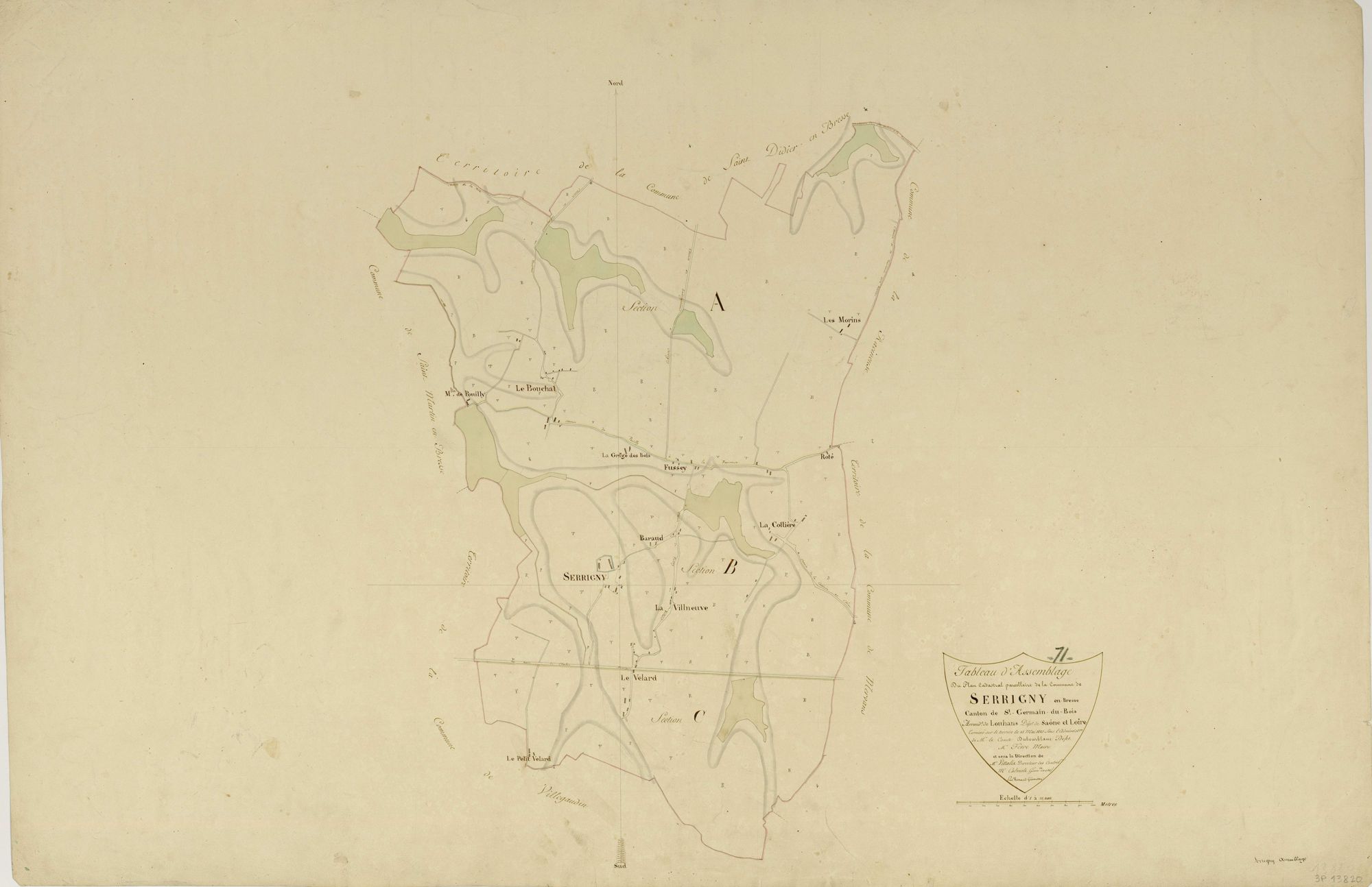 Serrigny-en-Bresse - Toutes sections