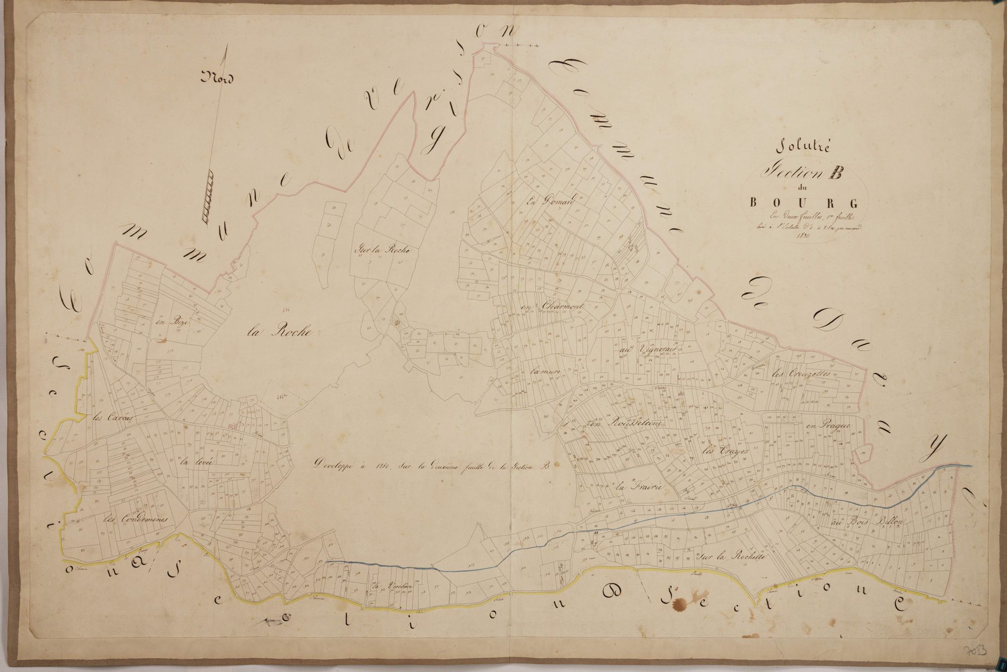 Solutré - LE BOURG