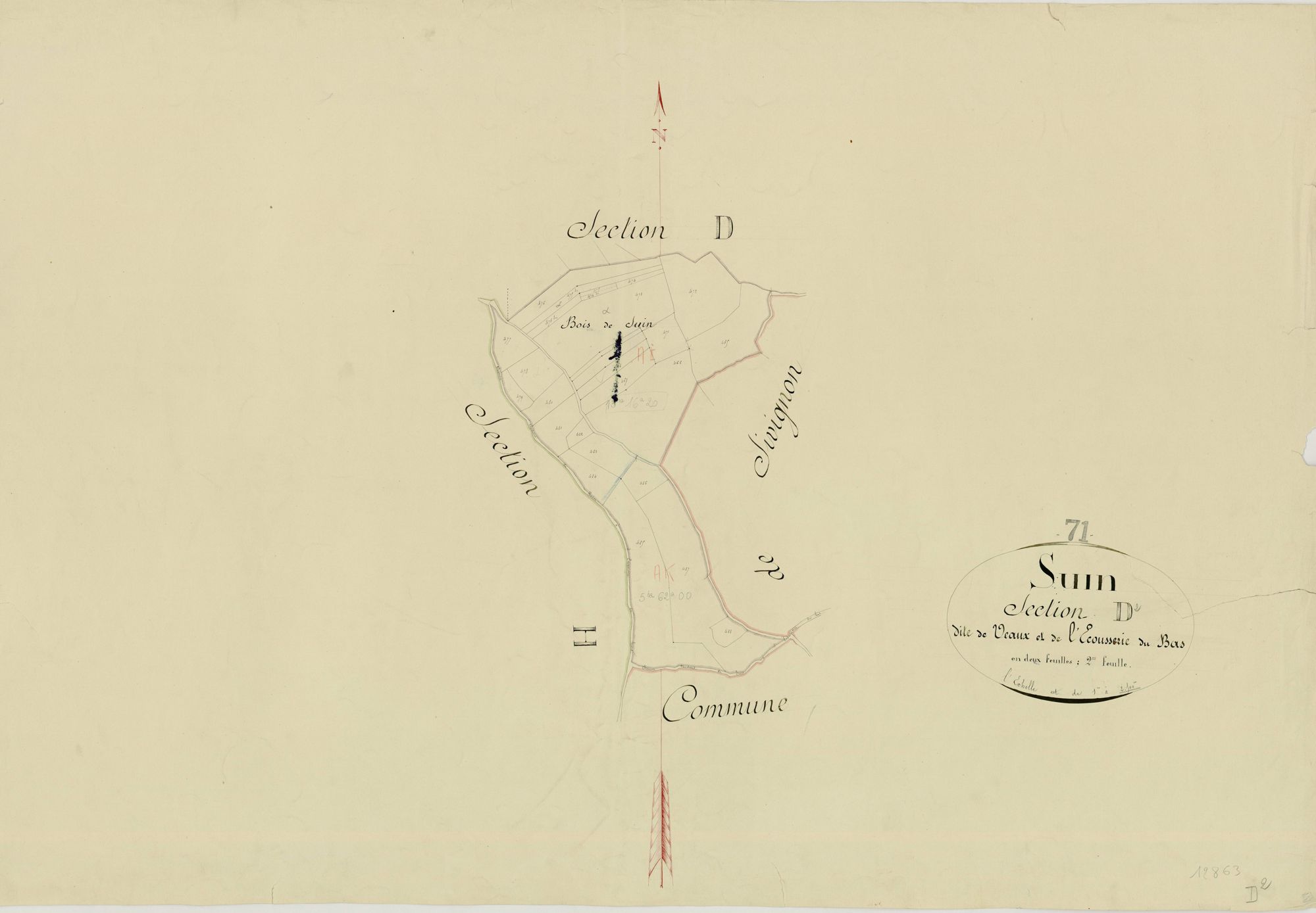 Suin - VAUX, L'ÉCOUSSERIE DU BAS
