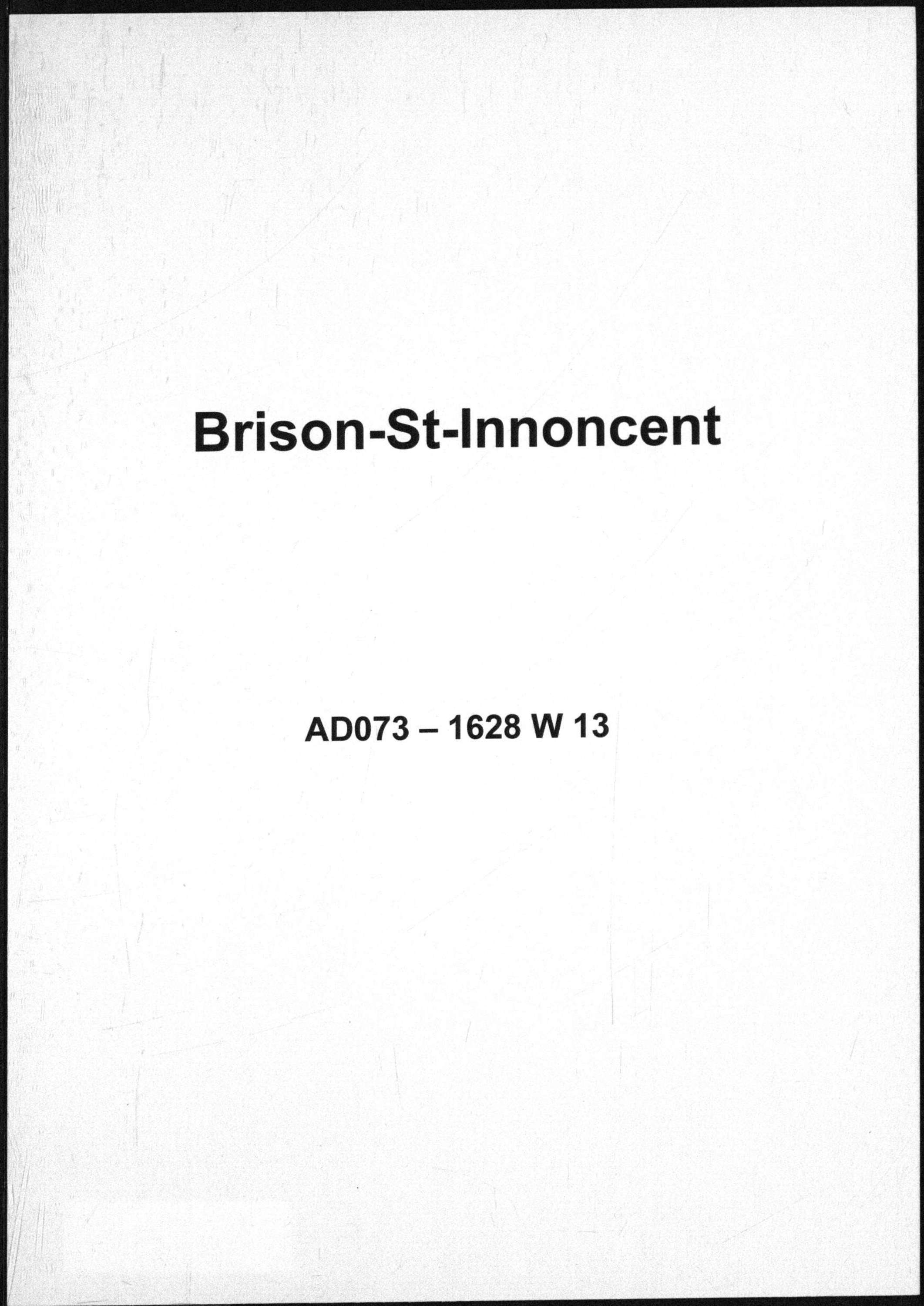 Aiguebelette-le-Lac - Brison-Saint-Innocent.