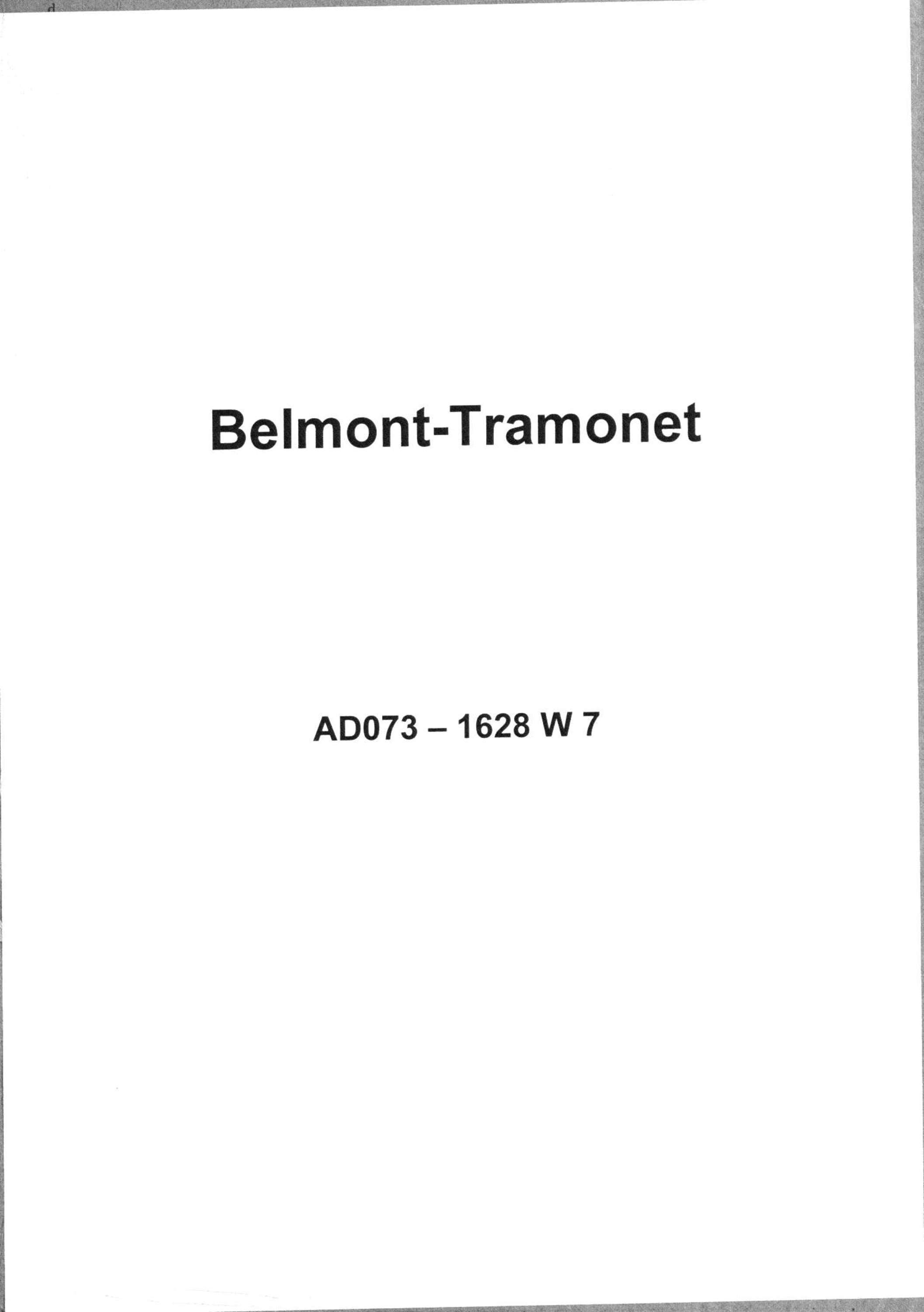 Aiguebelette-le-Lac - Belmont-Tramonet.