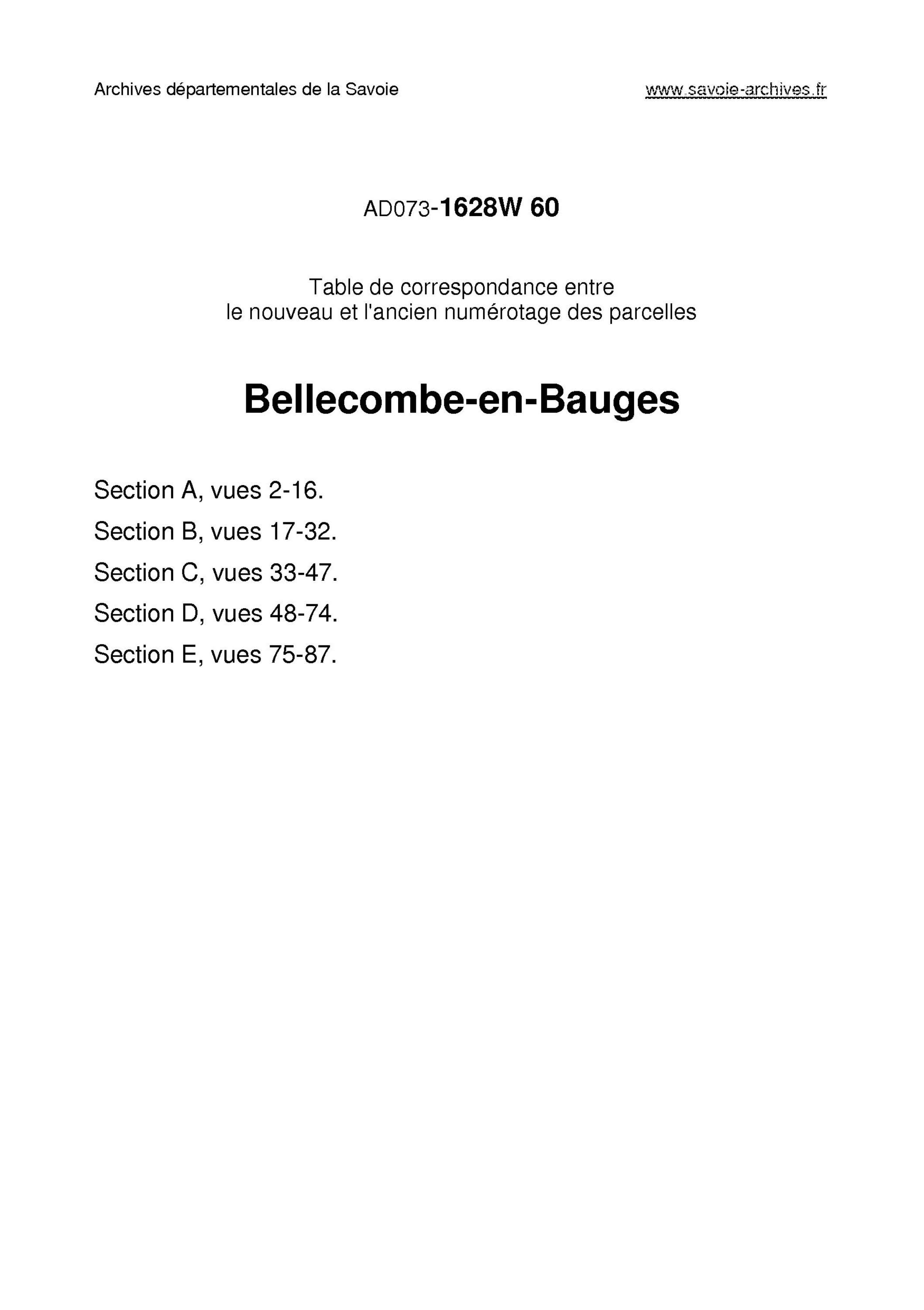 Aillon-le-Jeune - Bellecombe-en-Bauges