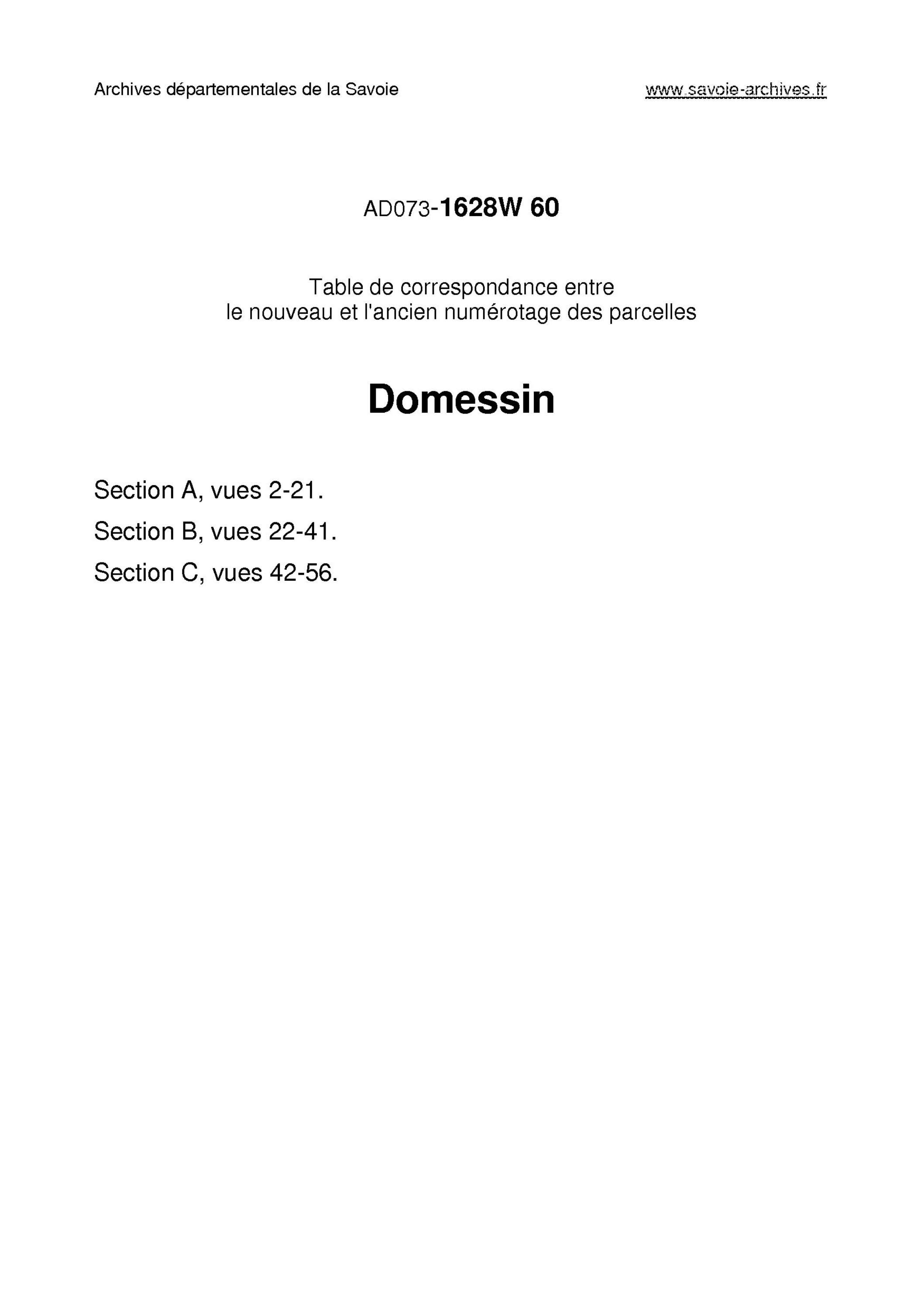 Aillon-le-Jeune - Domessin