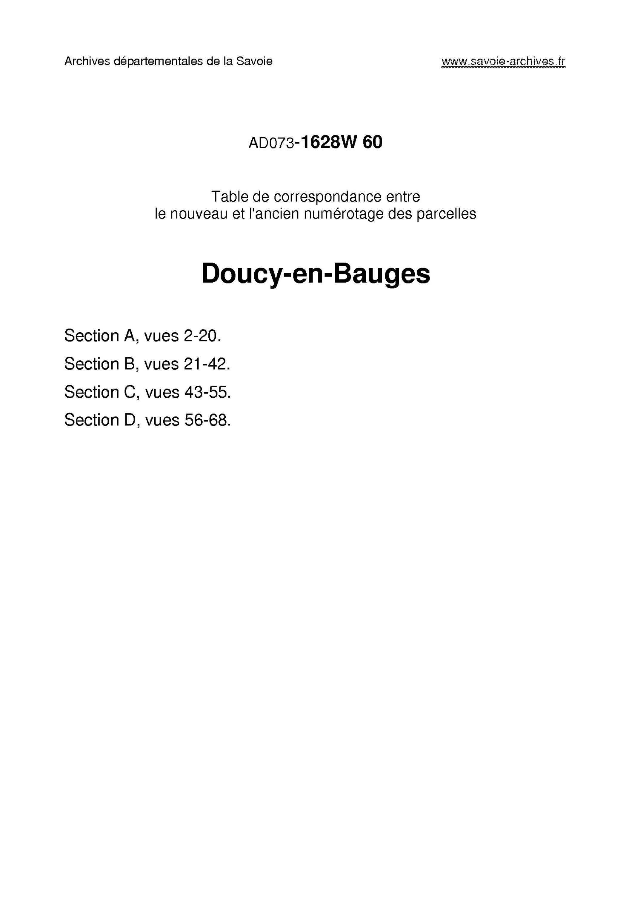 Aillon-le-Jeune - Doucy