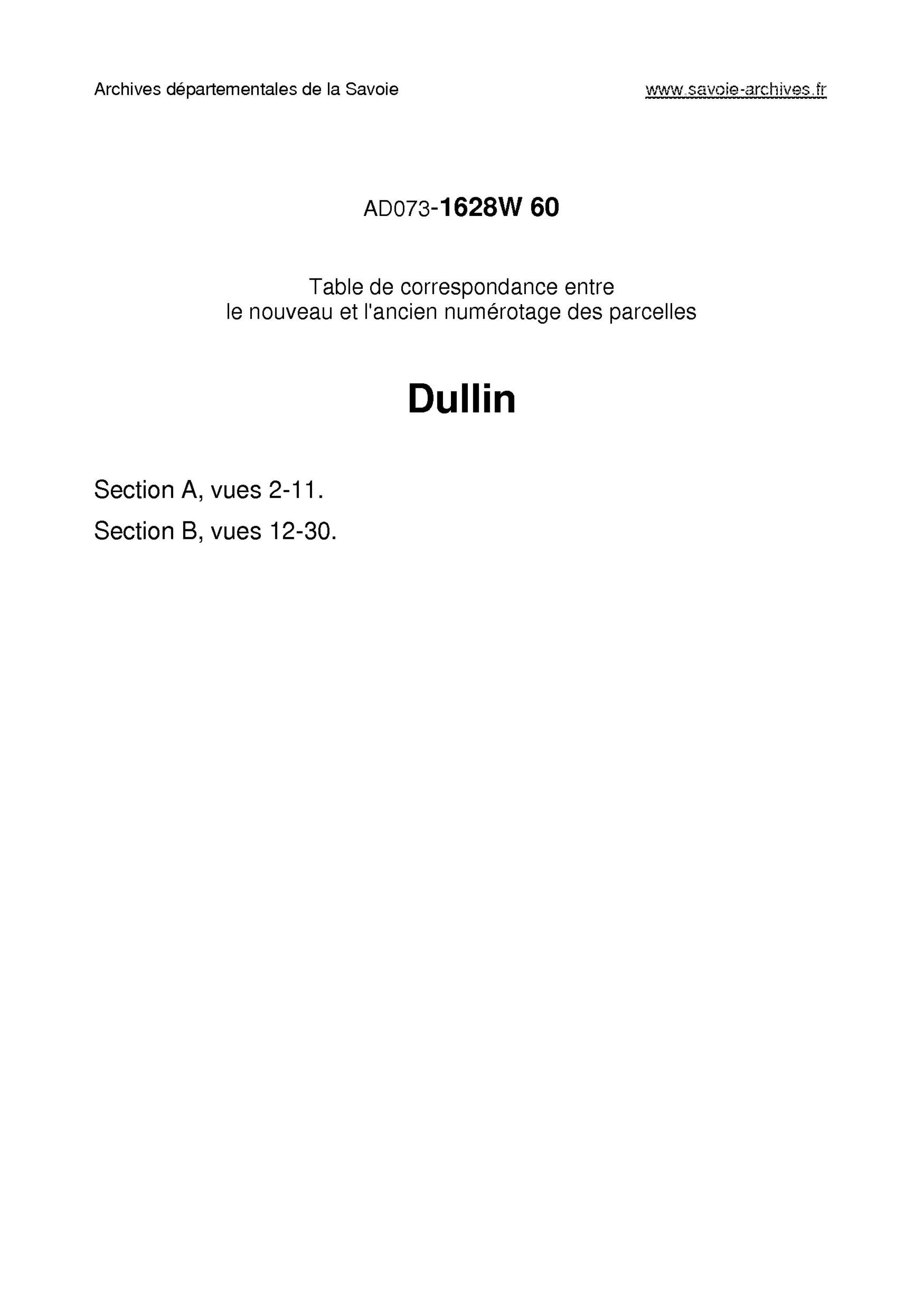 Aillon-le-Jeune - Dullin