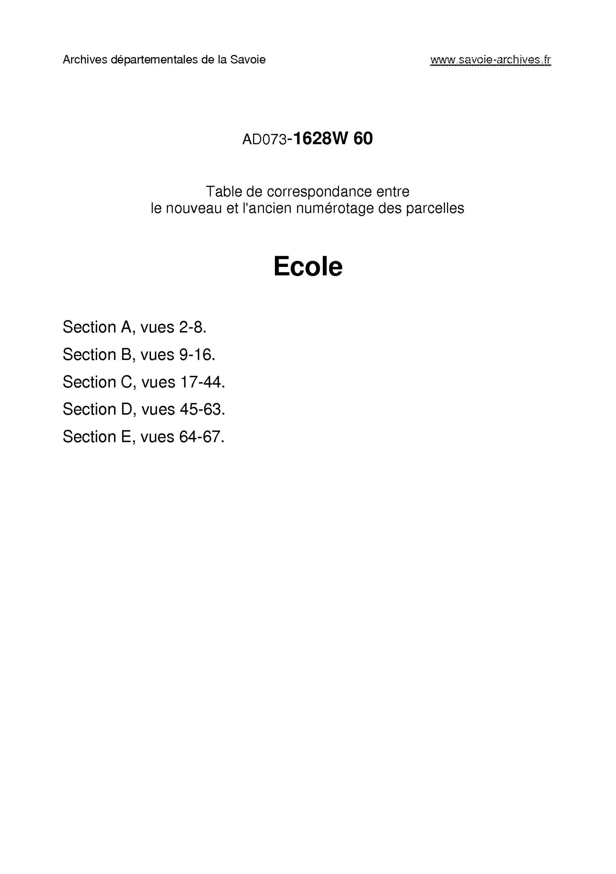 Aillon-le-Jeune - Ecole