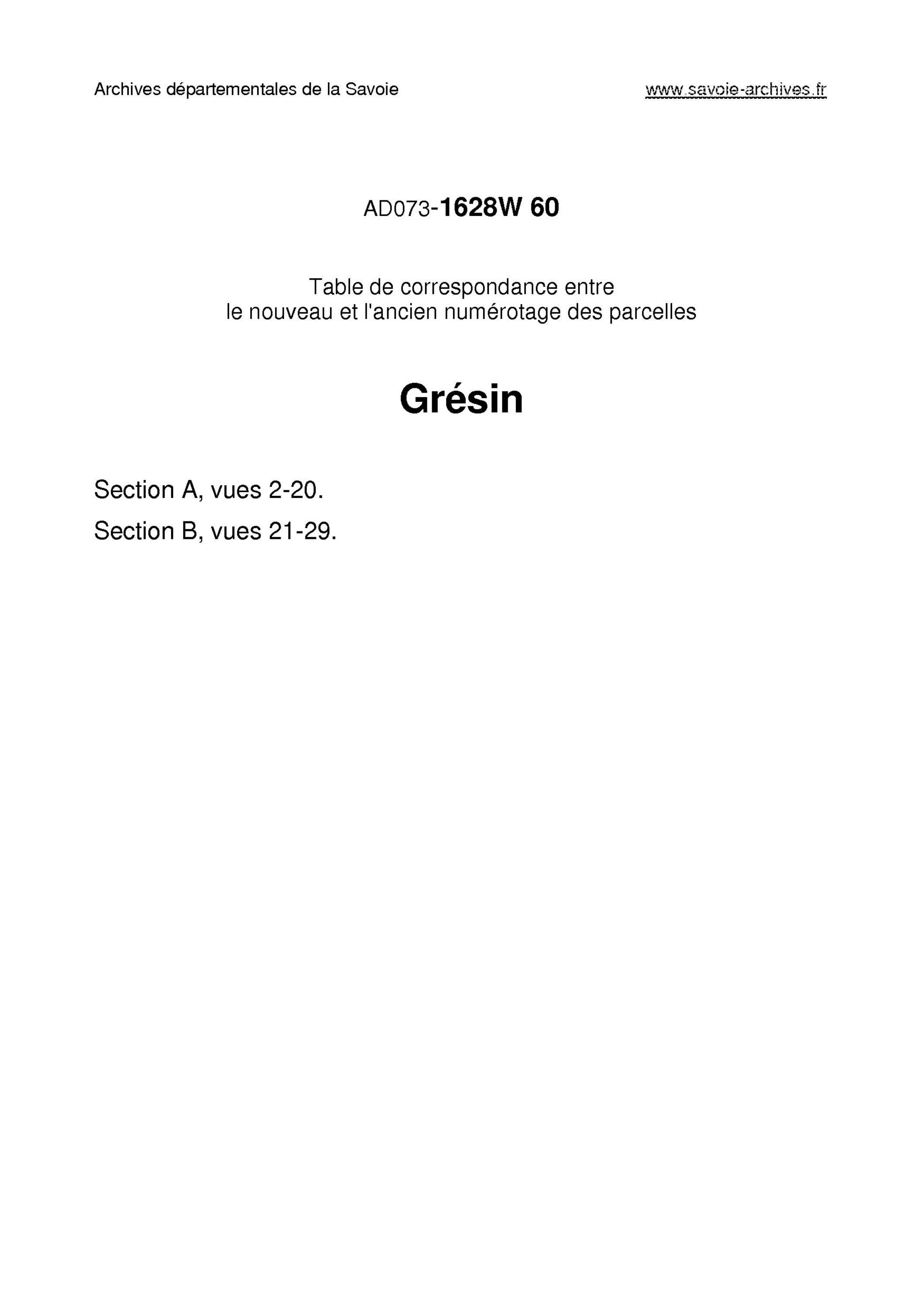 Aillon-le-Jeune - Grésin