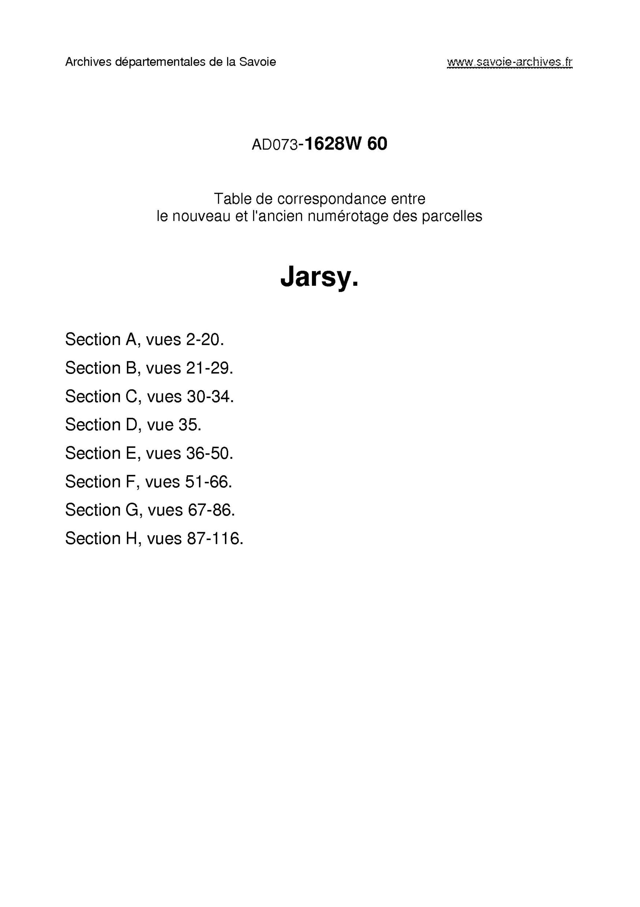 Aillon-le-Jeune - Jarsy