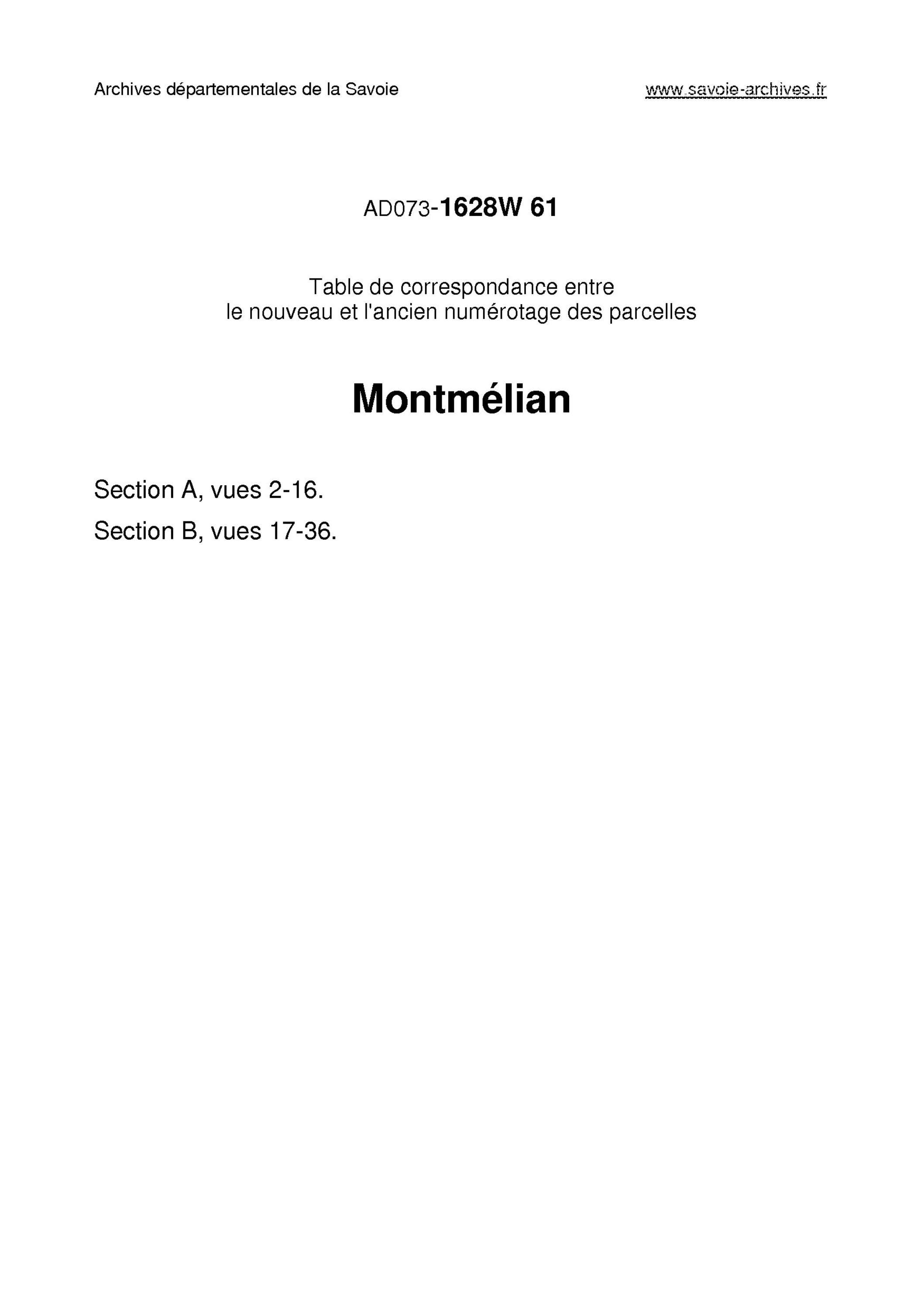Aillon-le-Jeune - Montmélian