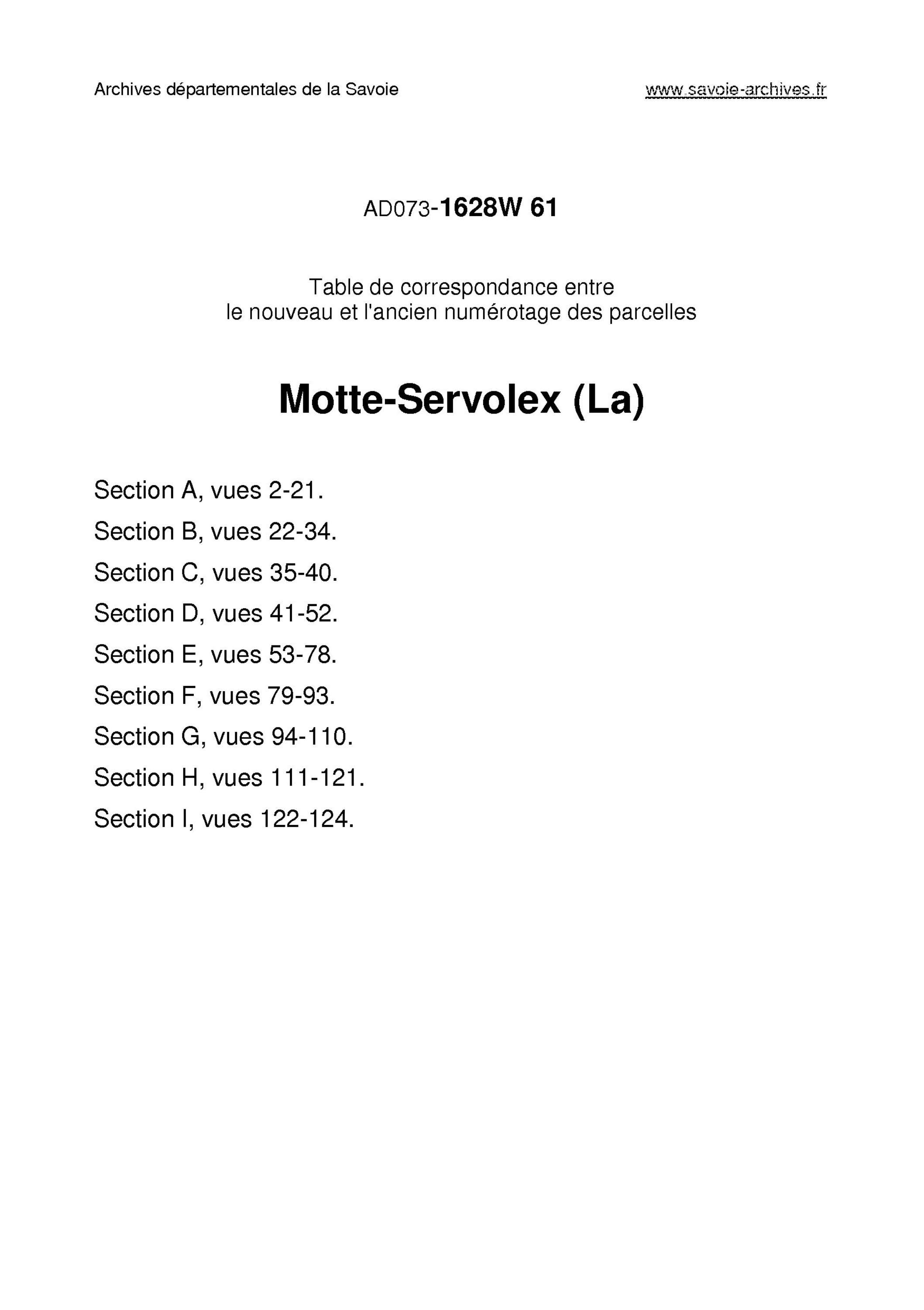 Aillon-le-Jeune - Motte-Servolex (La)