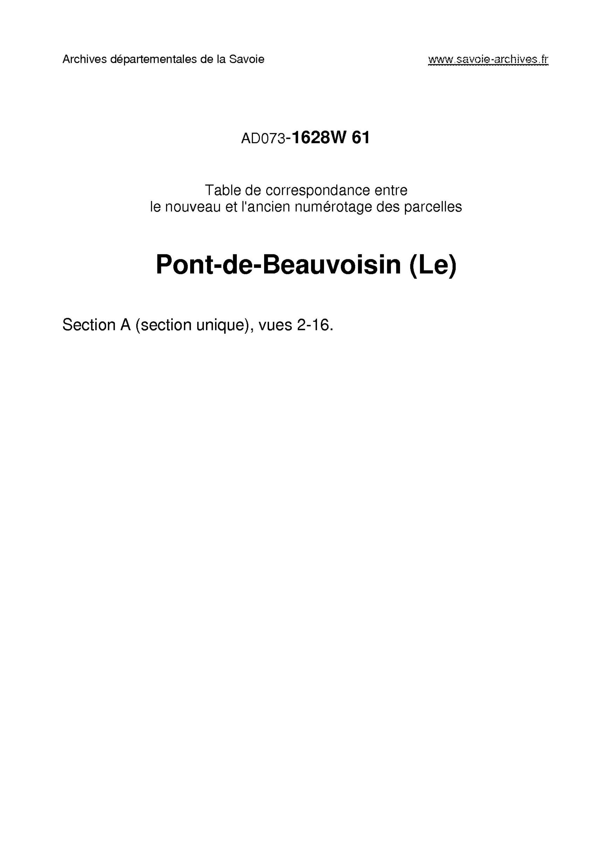 Aillon-le-Jeune - Pont-de-Beauvoisin (Le)