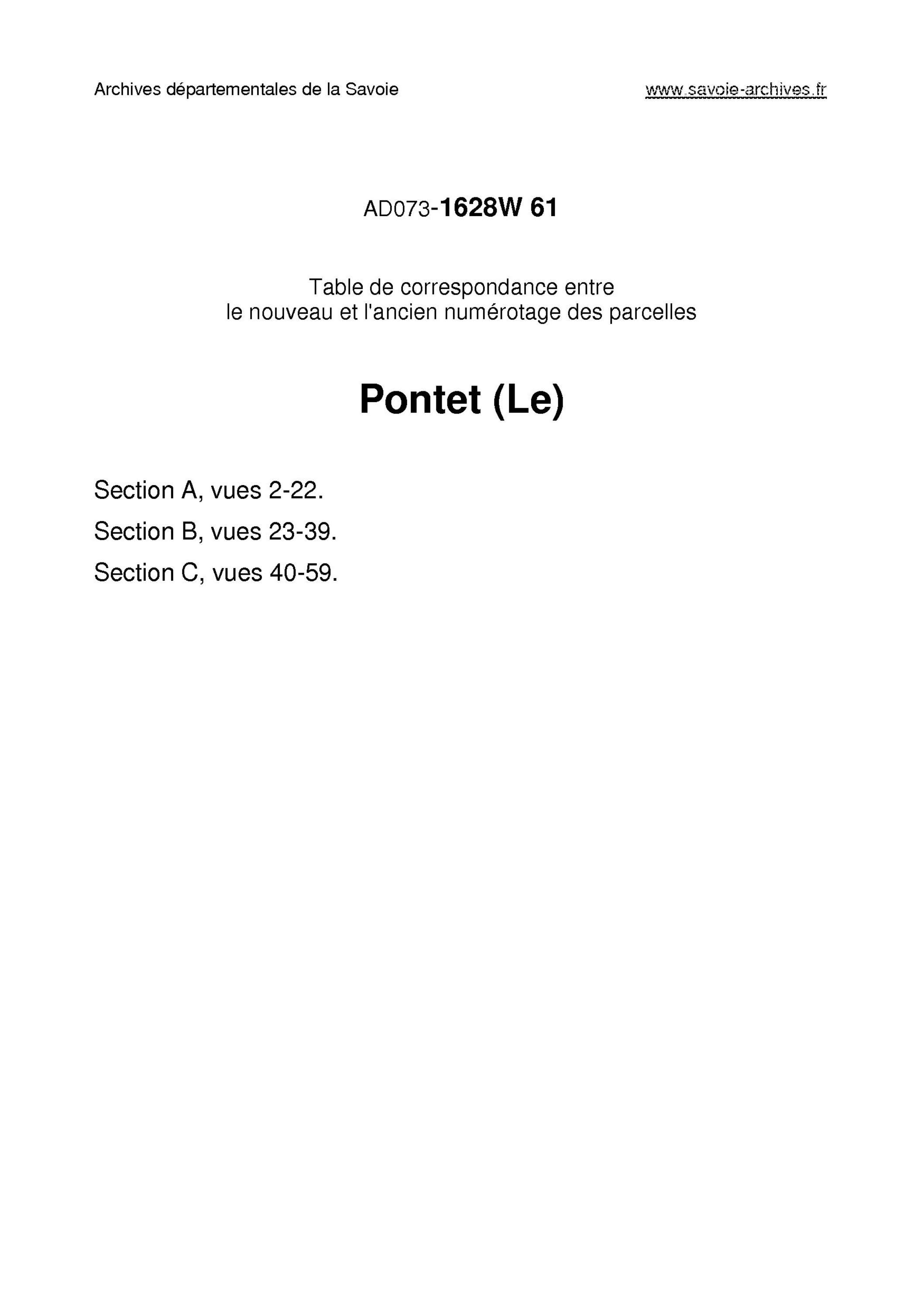 Aillon-le-Jeune - Pontet (Le)