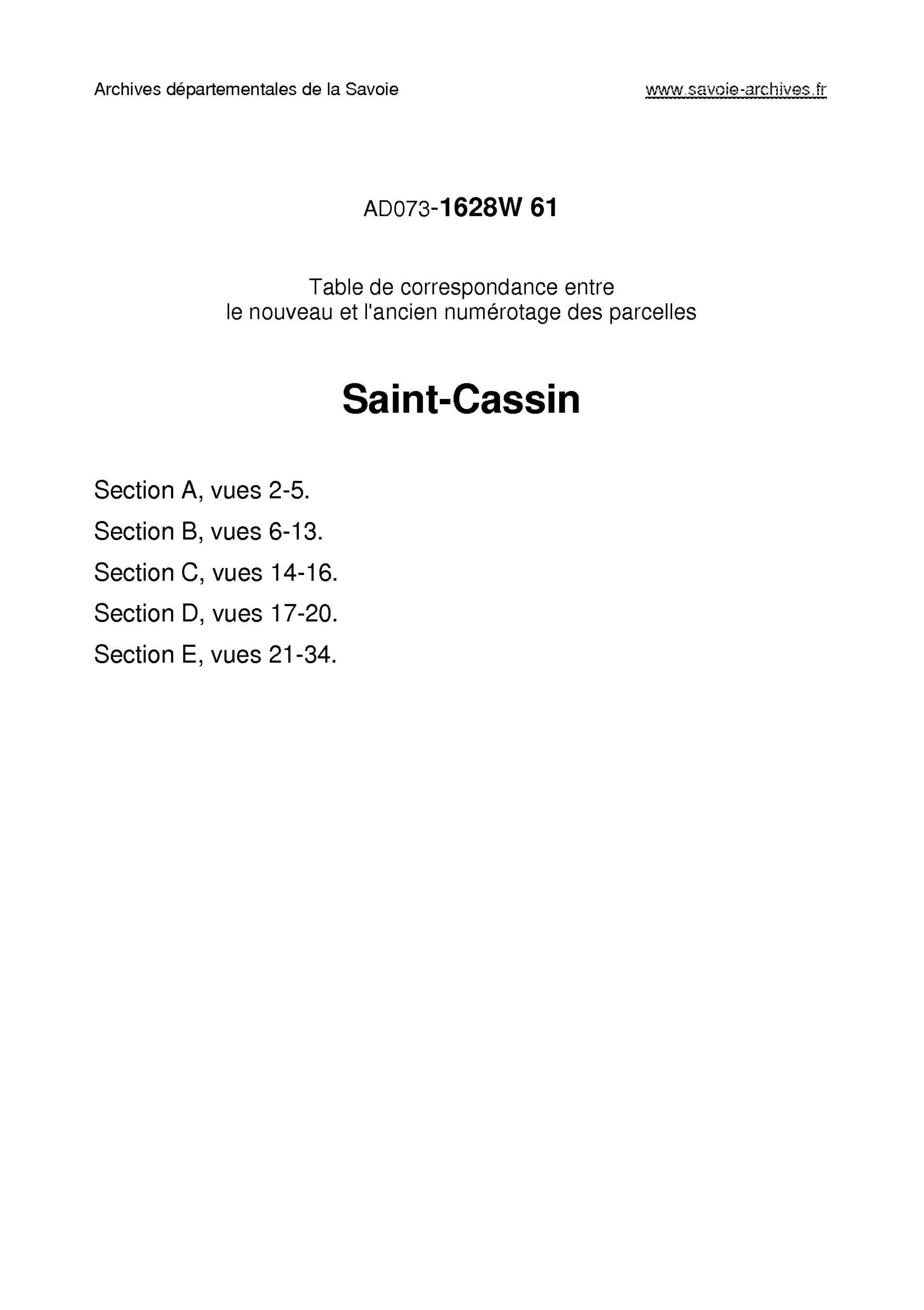 Aillon-le-Jeune - Saint-Cassin