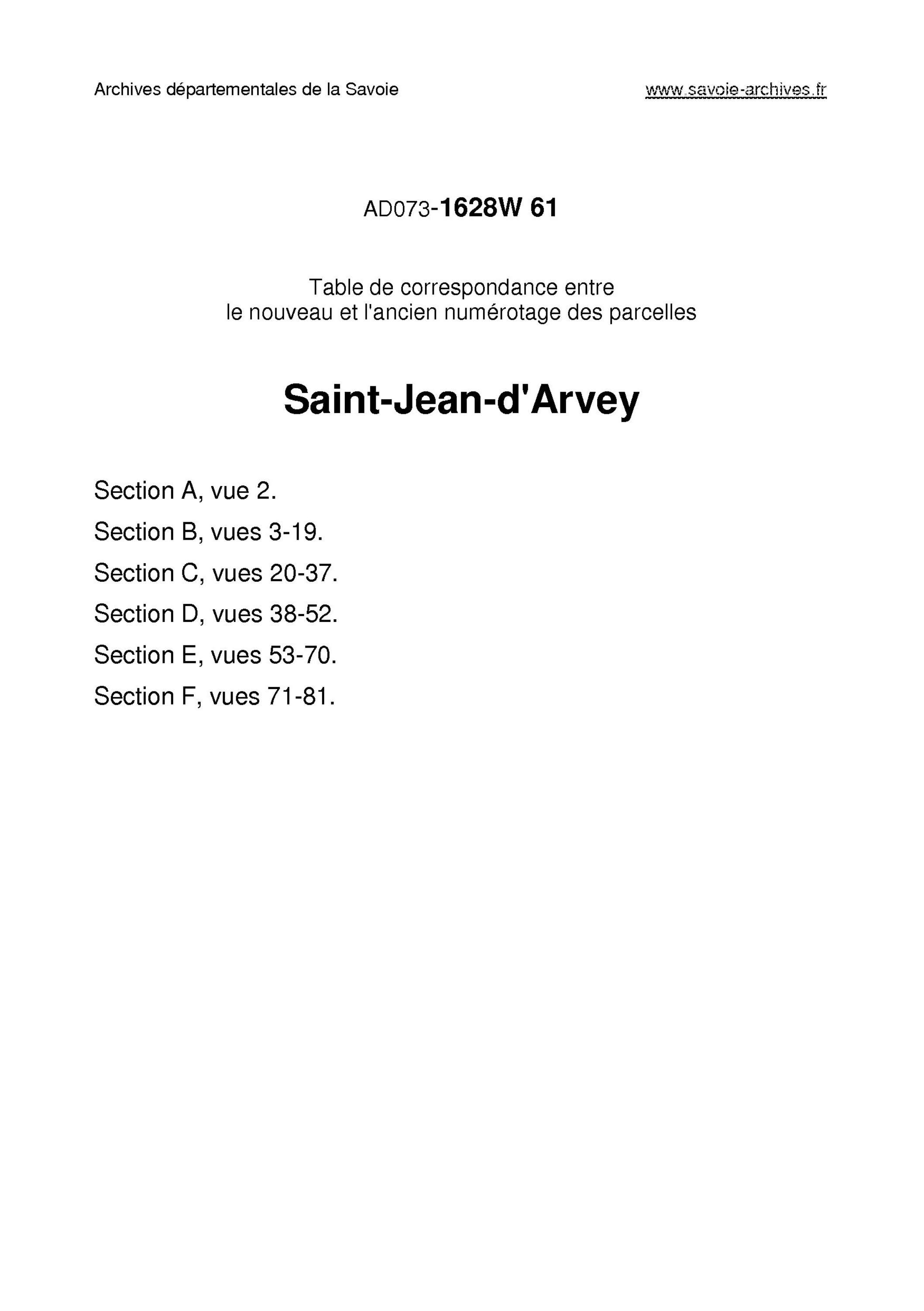 Aillon-le-Jeune - Saint-Jean-d'Arvey
