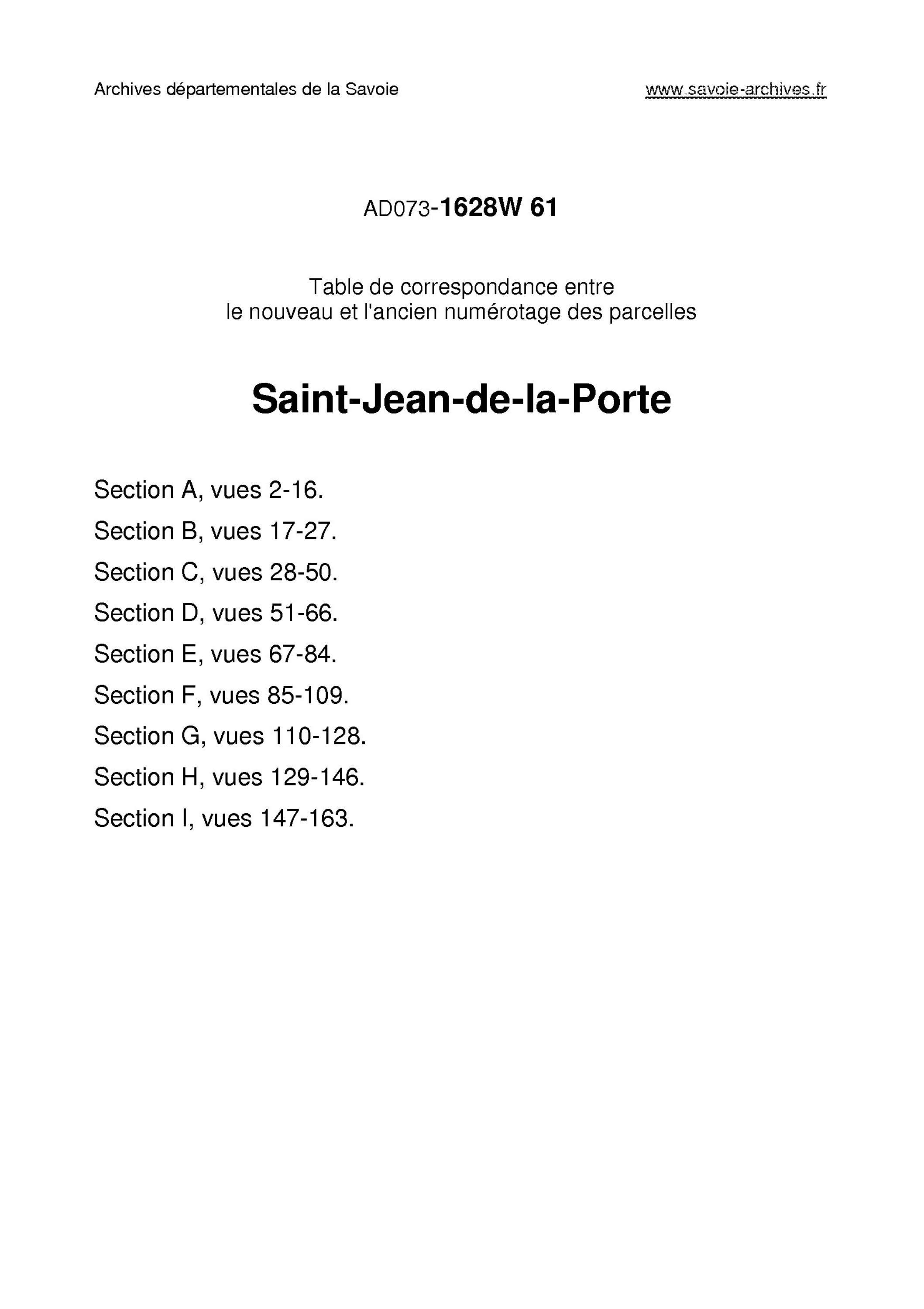 Aillon-le-Jeune - Saint-Jean-de-la-Porte