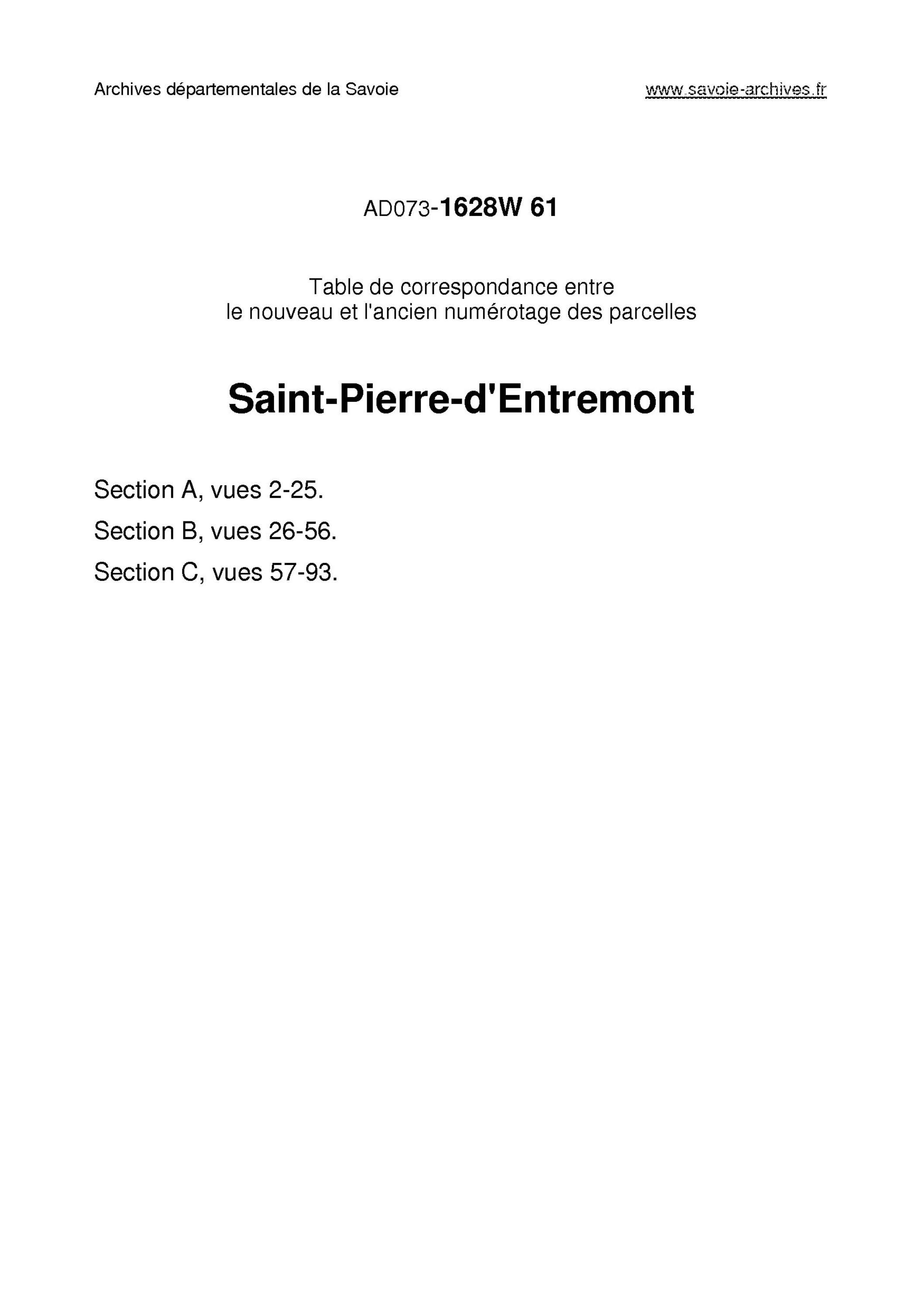 Aillon-le-Jeune - Saint-Pierre-d'Entremont
