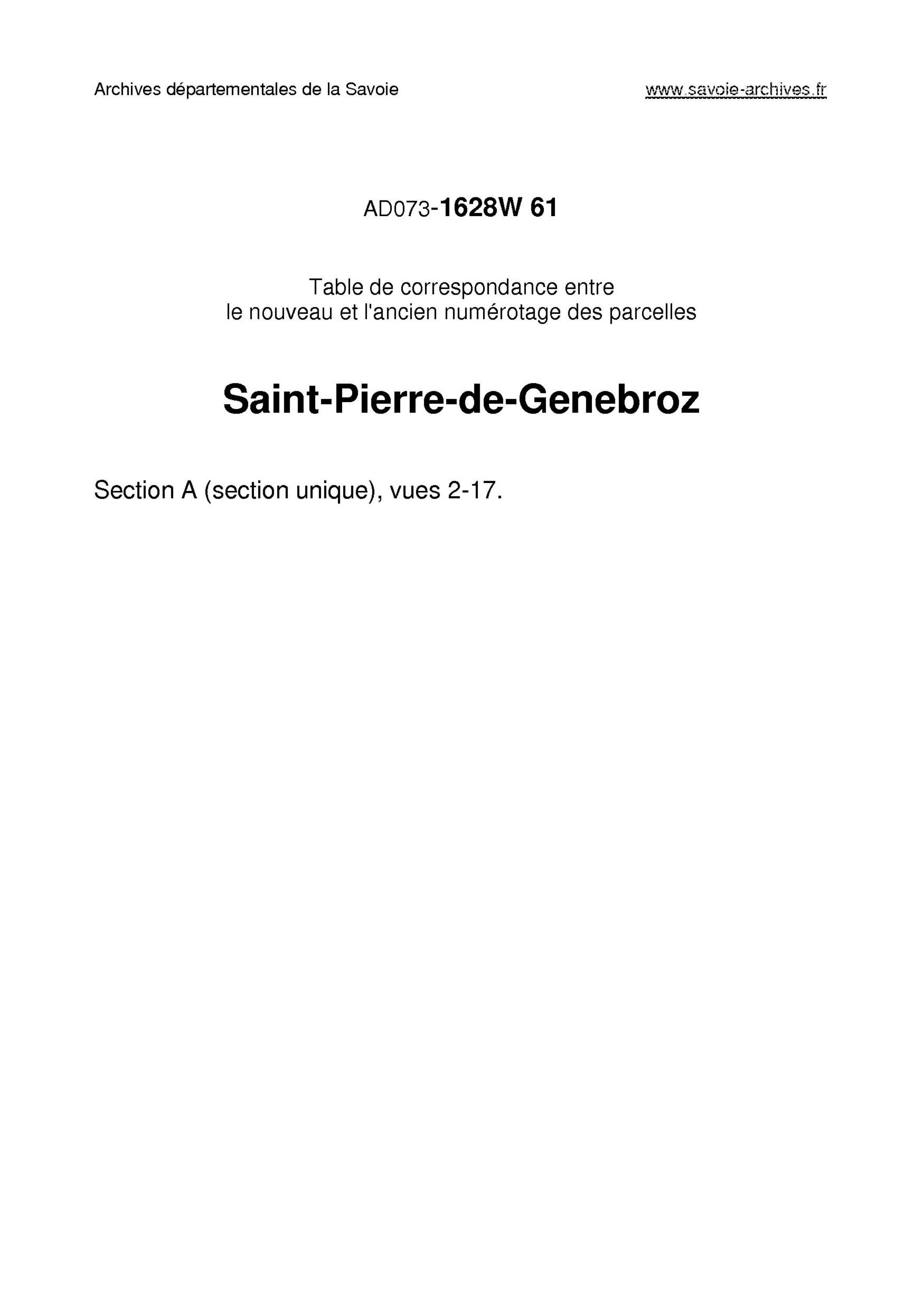 Aillon-le-Jeune - Saint-Pierre-de-Génébroz
