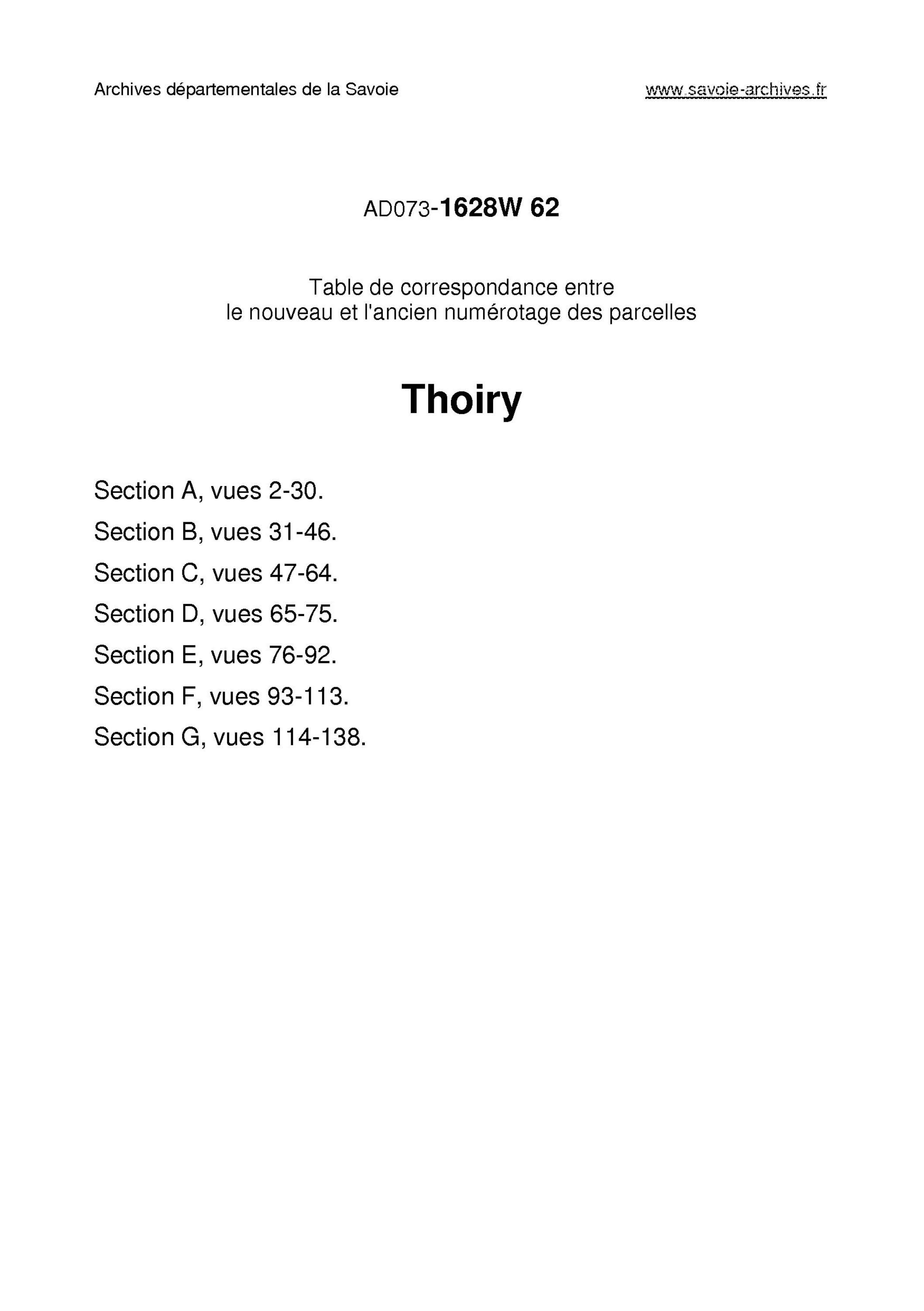 Aillon-le-Jeune - Thoiry