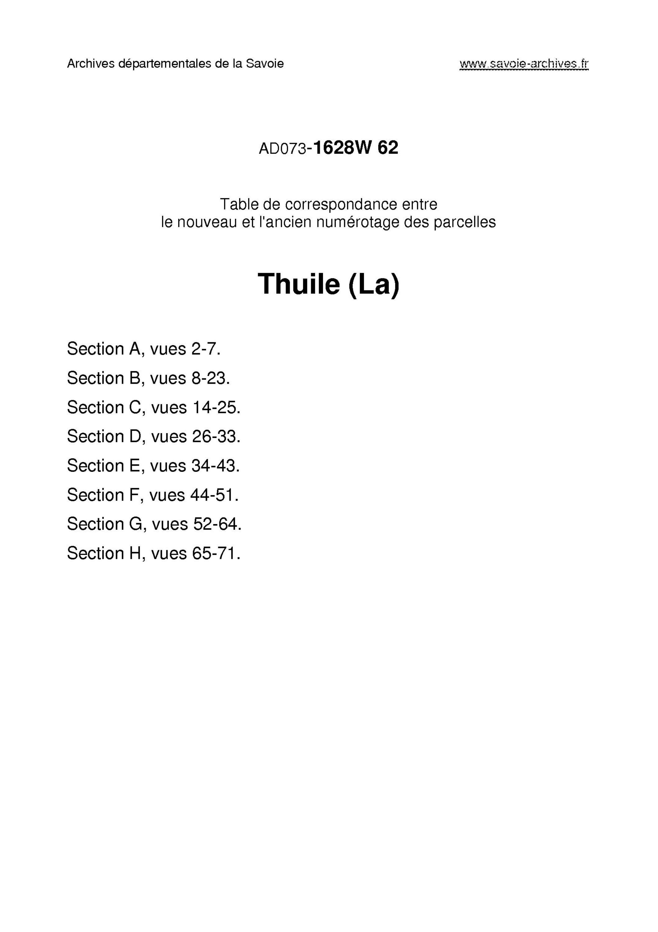 Aillon-le-Jeune - Thuile (La)