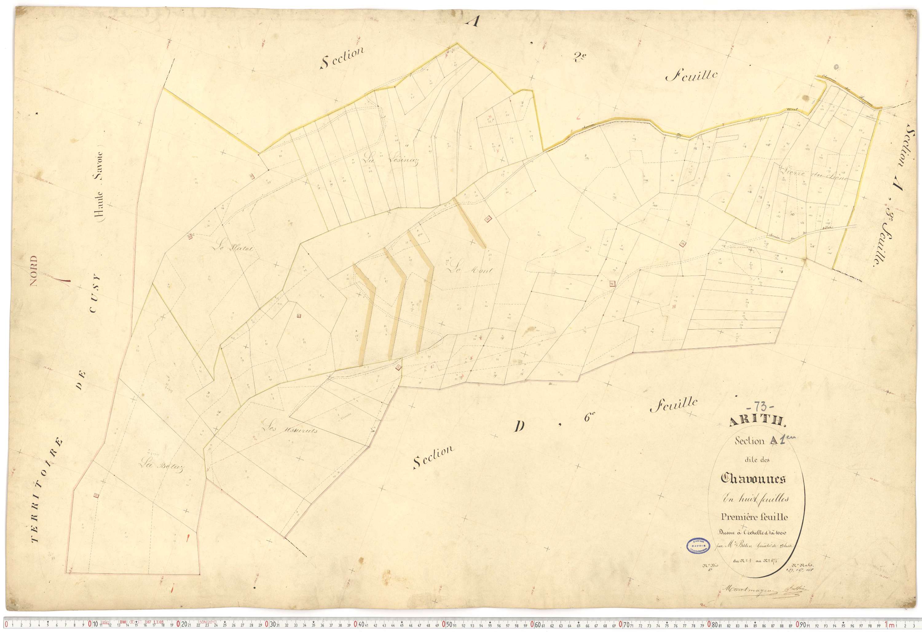 Arith - Cadastre français (1882).