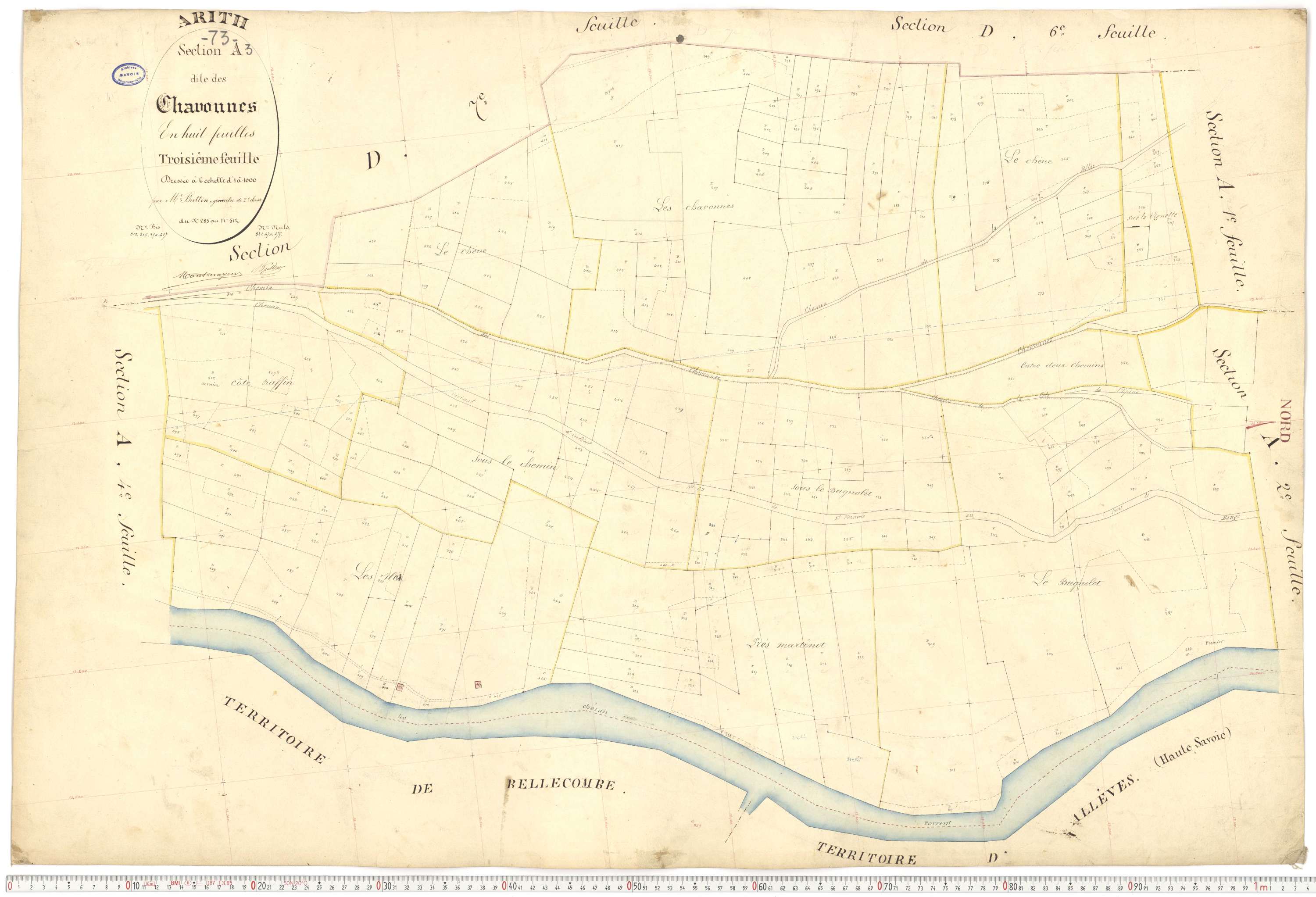 Arith - Cadastre français (1882).