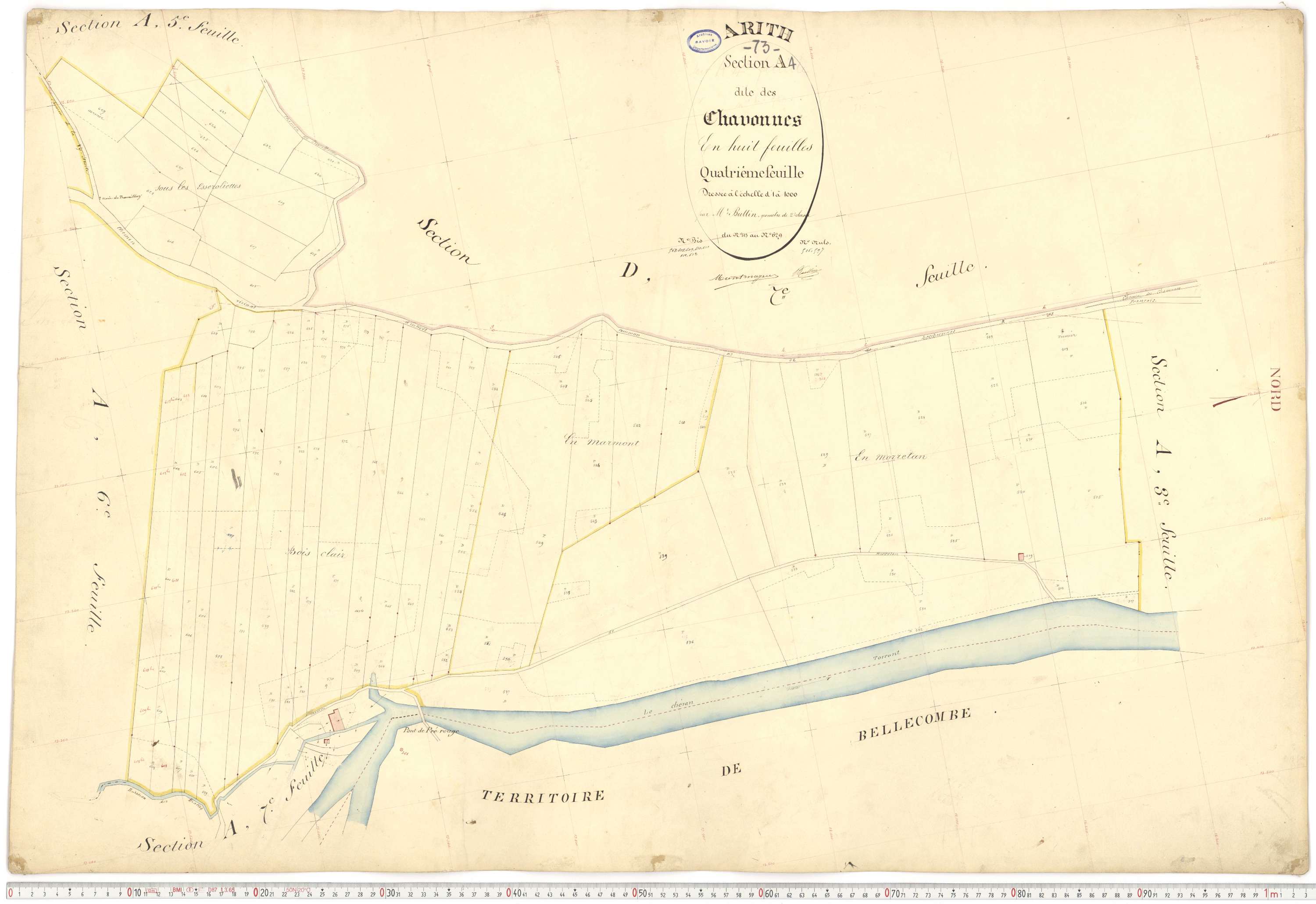 Arith - Cadastre français (1882).