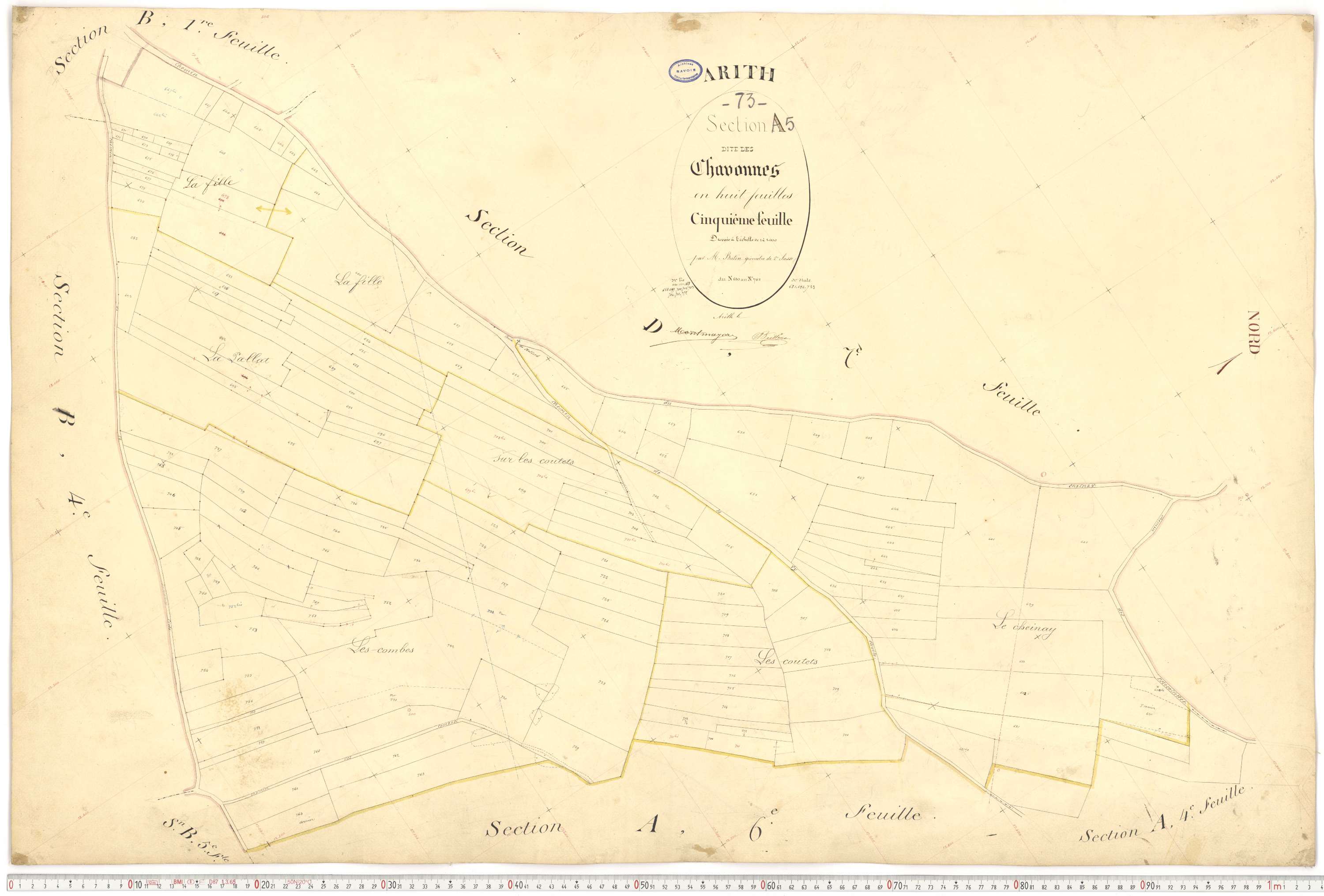 Arith - Cadastre français (1882).