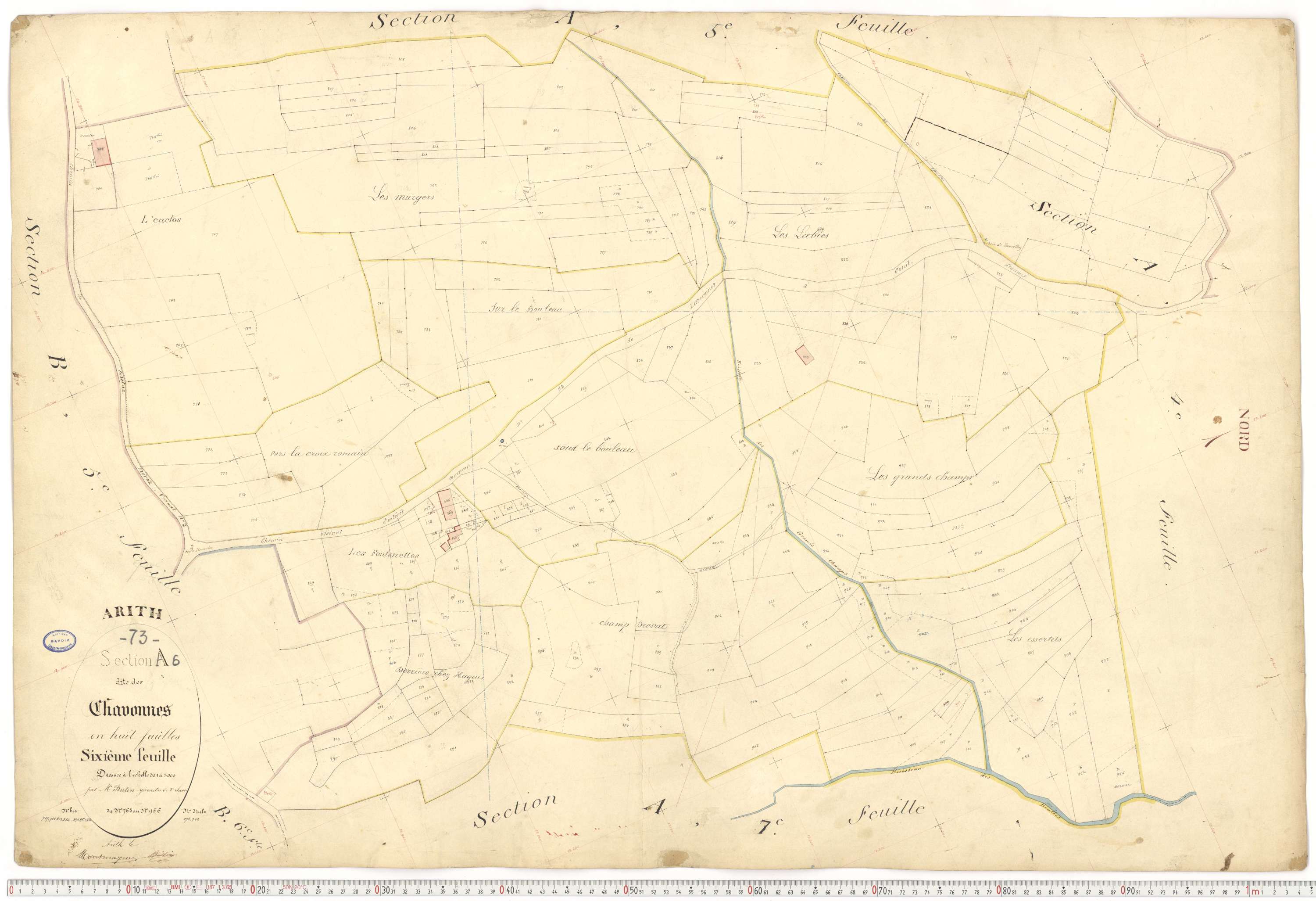 Arith - Cadastre français (1882).