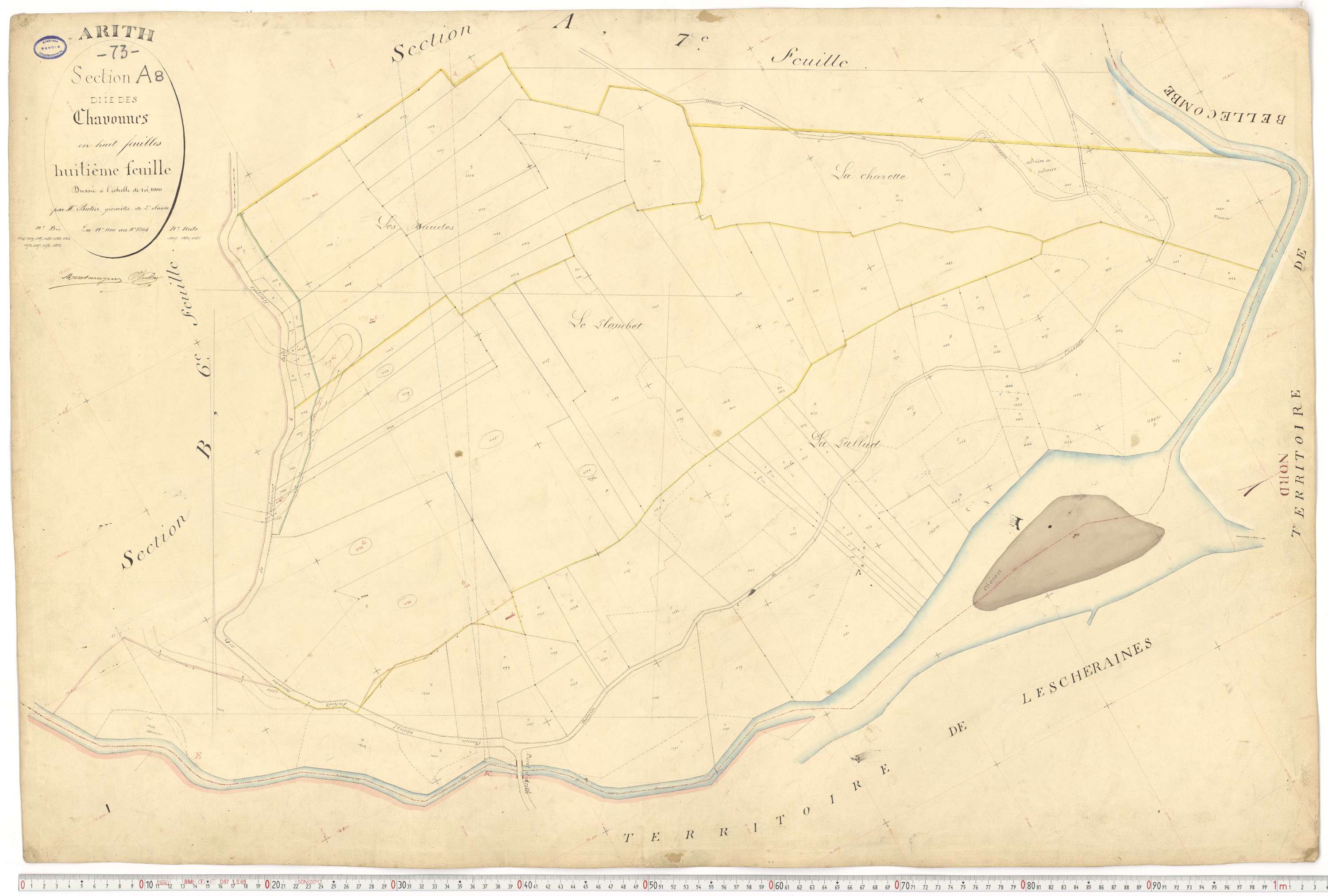Arith - Cadastre français (1882).