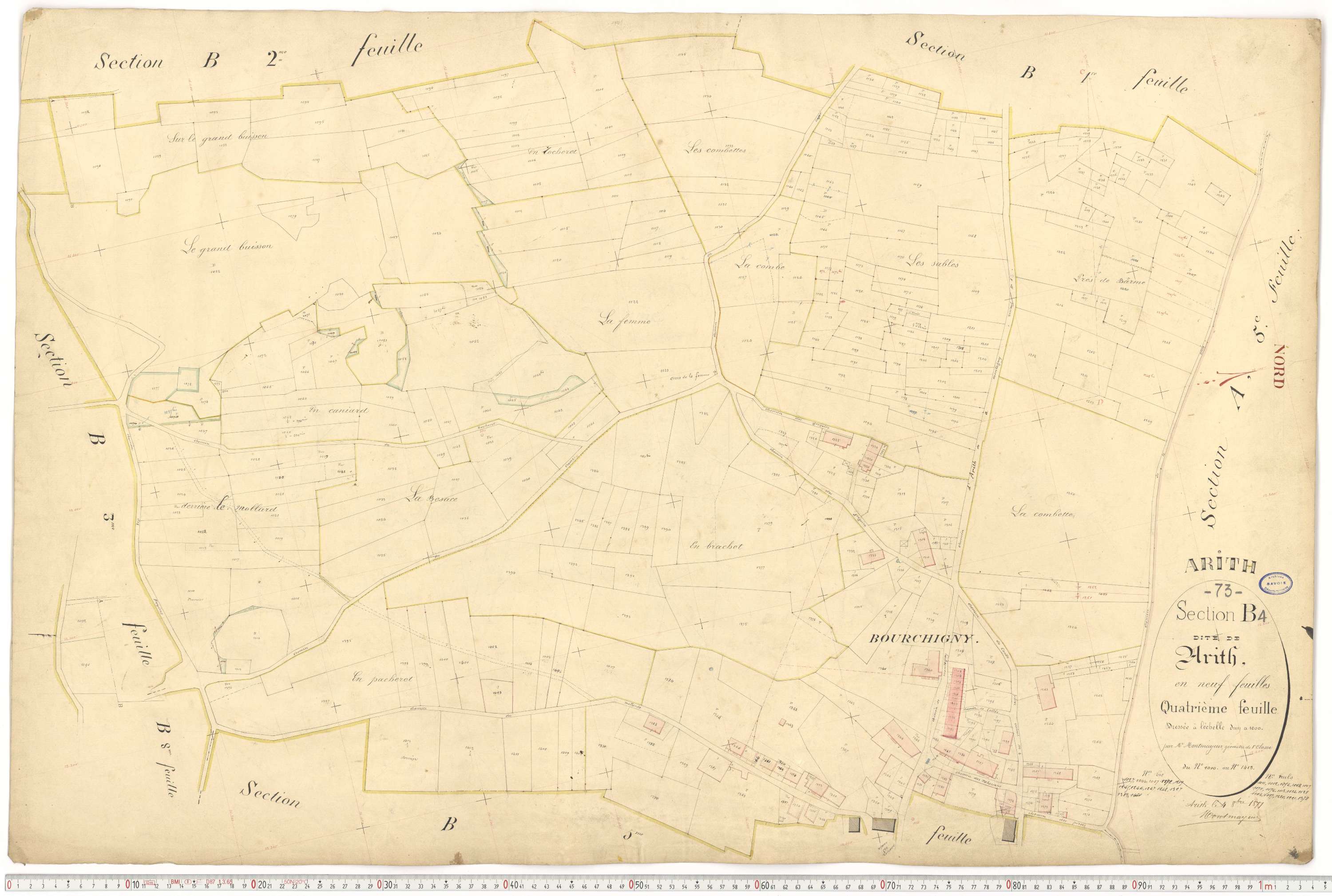 Arith - Cadastre français (1882).