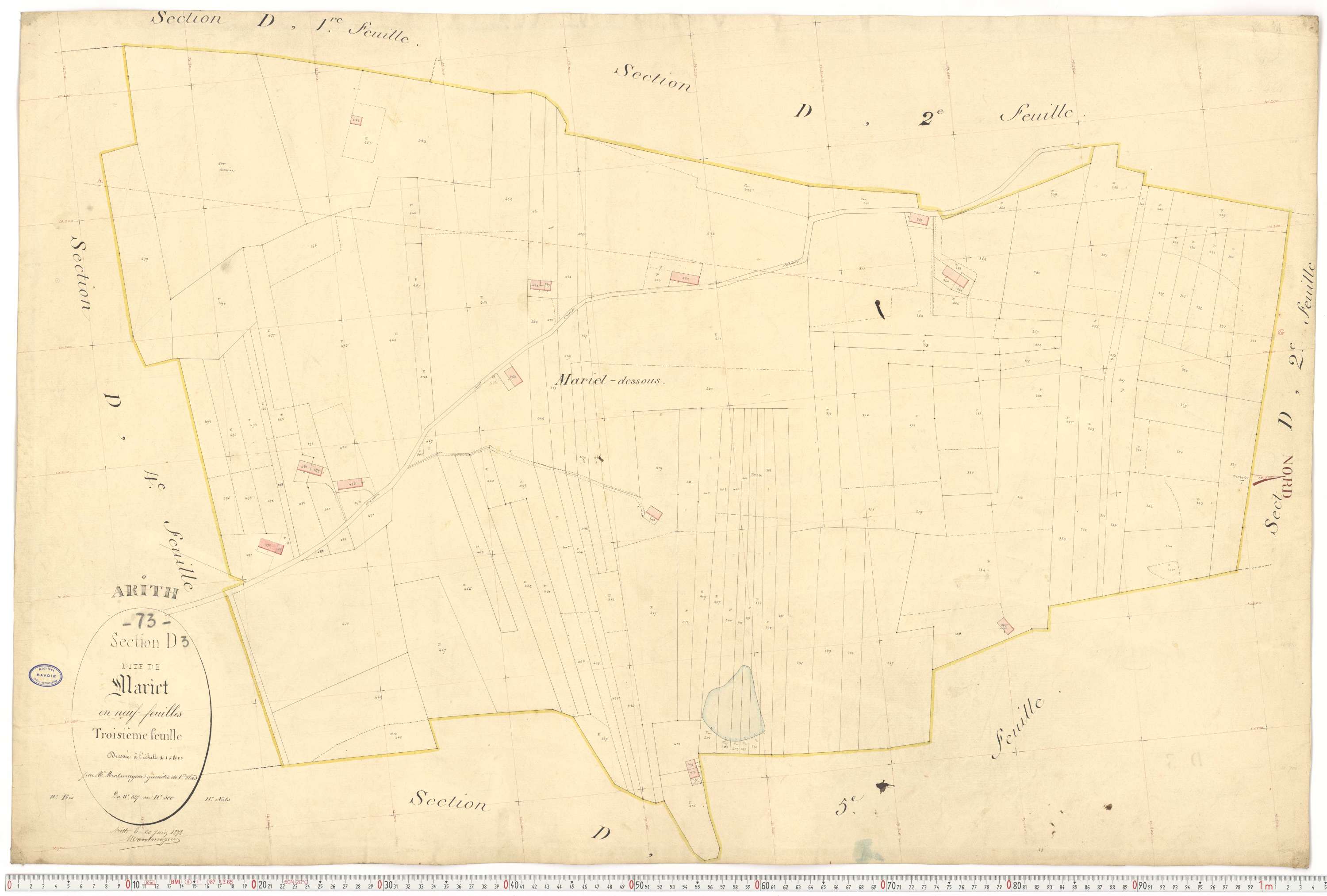 Arith - Cadastre français (1882).
