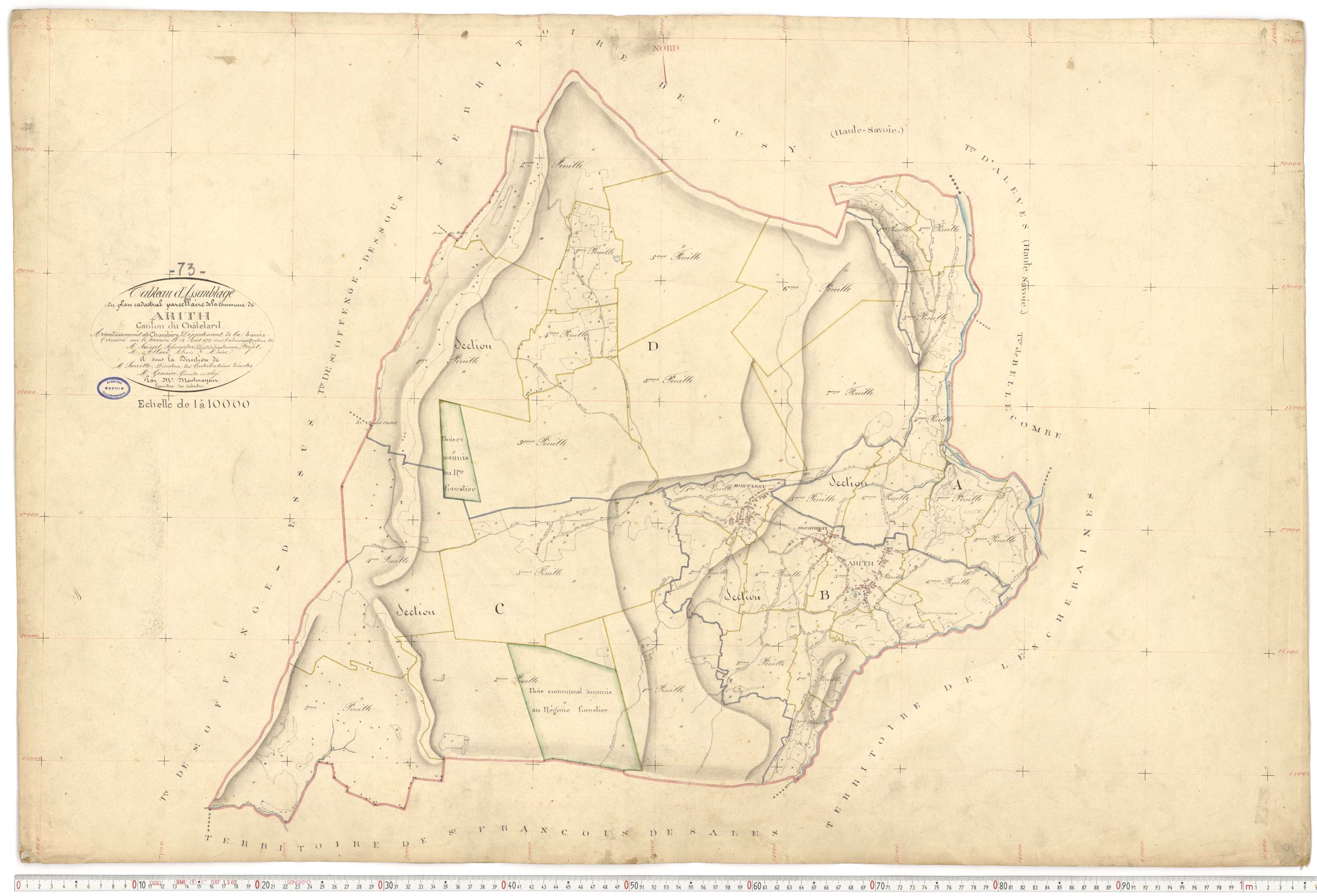 Arith - Cadastre français (1882).