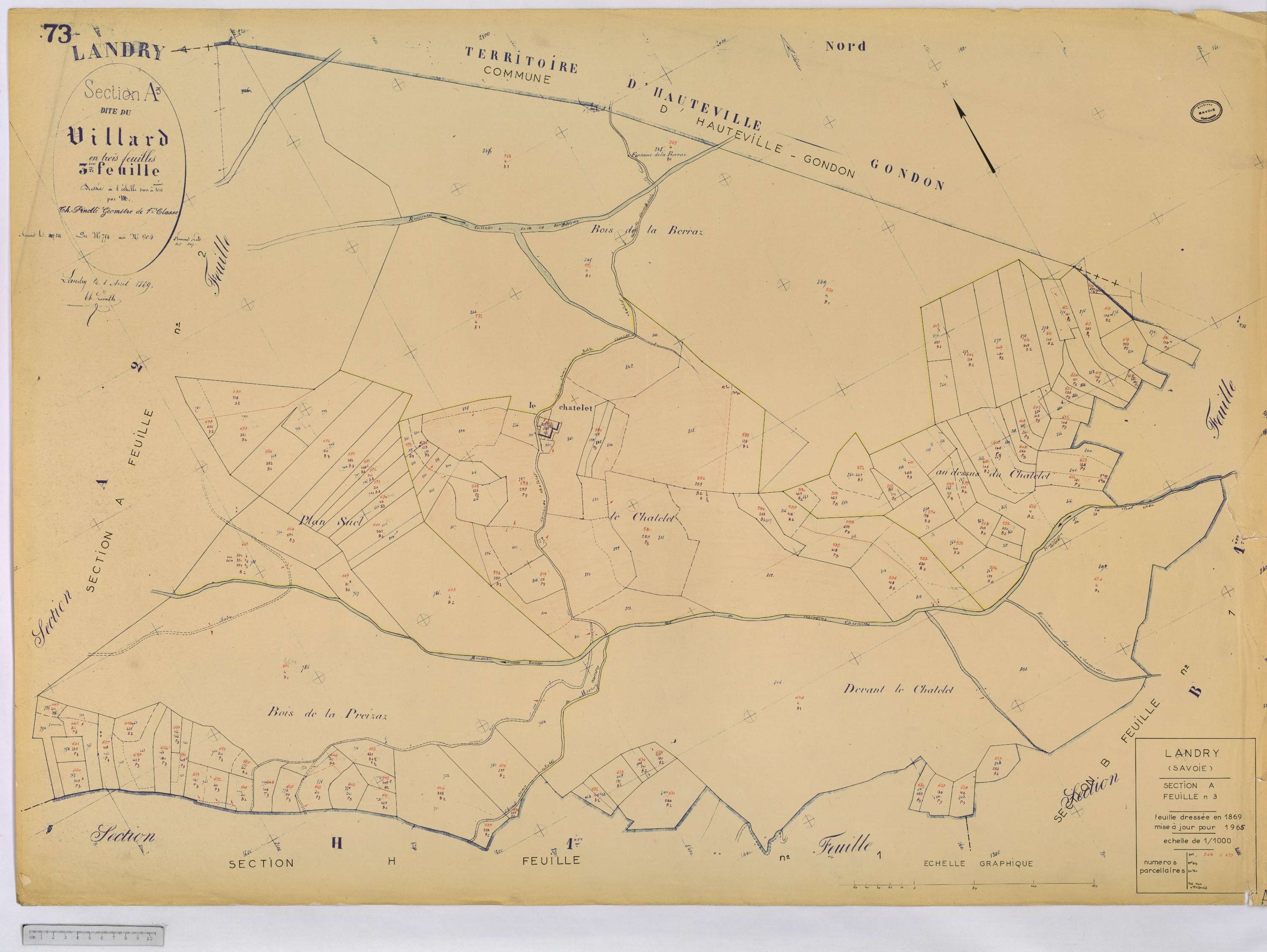 Landry - Cadastre rénové (1965).