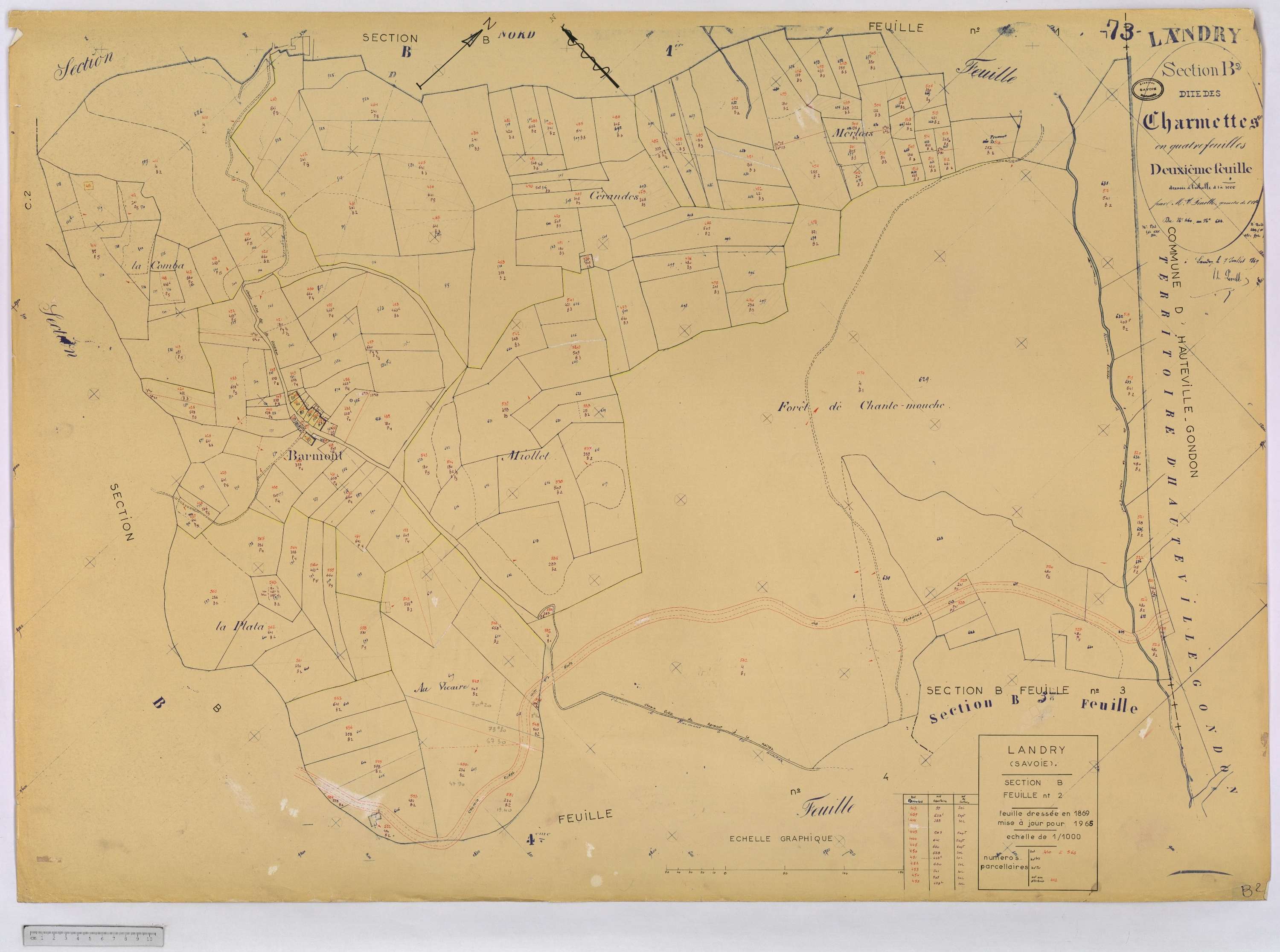 Landry - Cadastre rénové (1965).