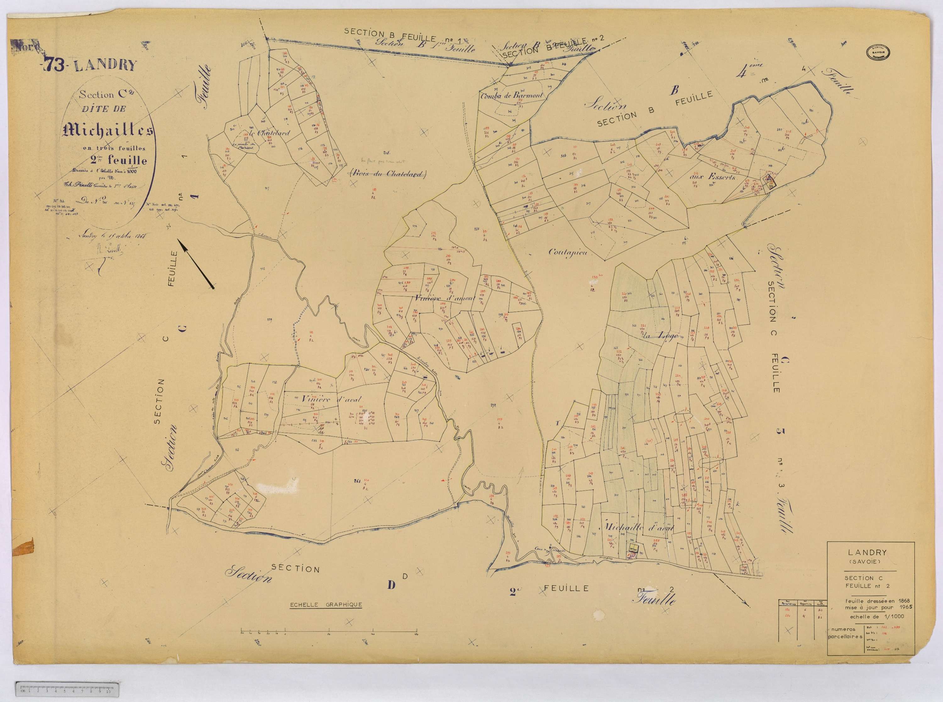 Landry - Cadastre rénové (1965).