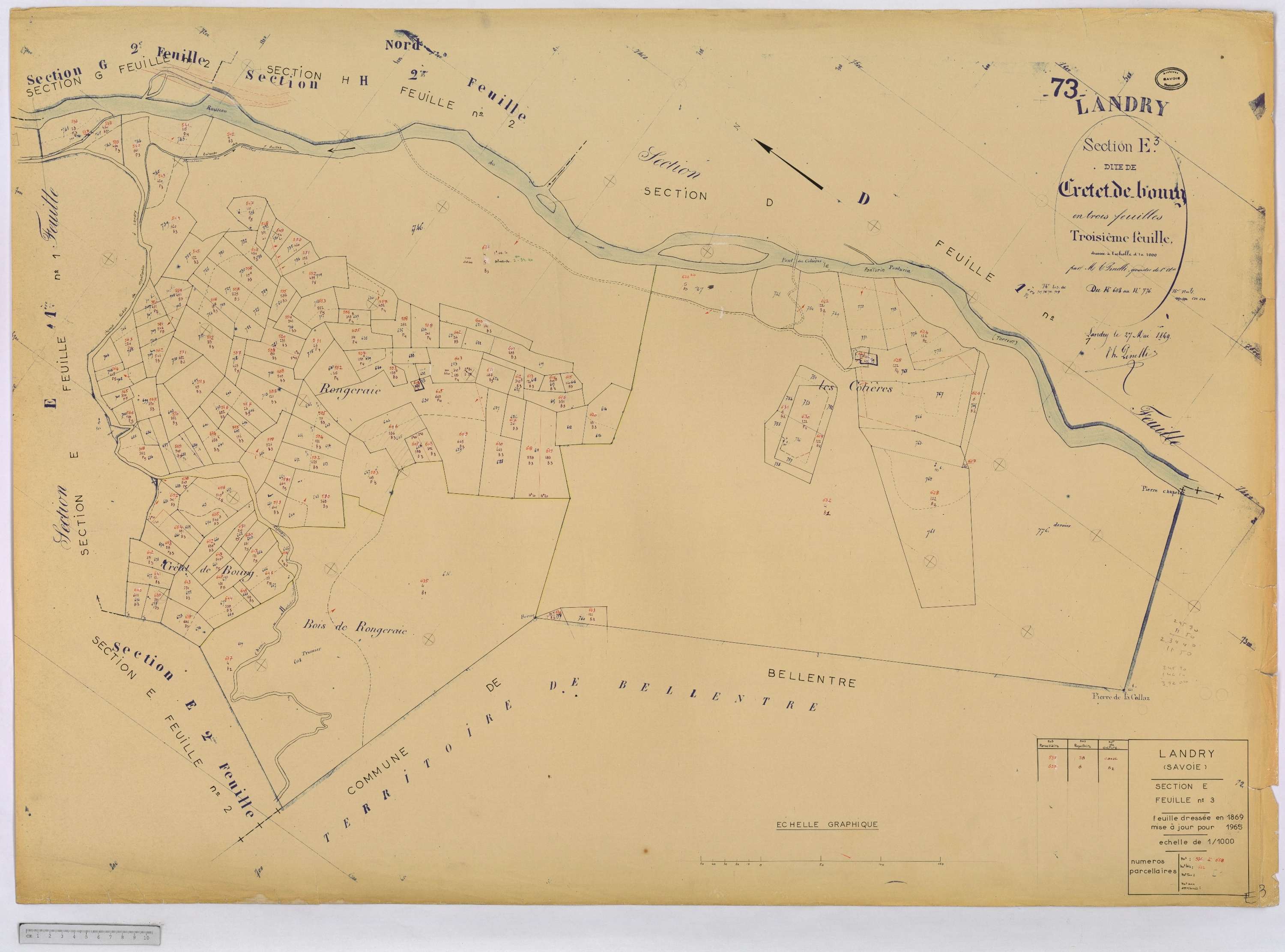Landry - Cadastre rénové (1965).