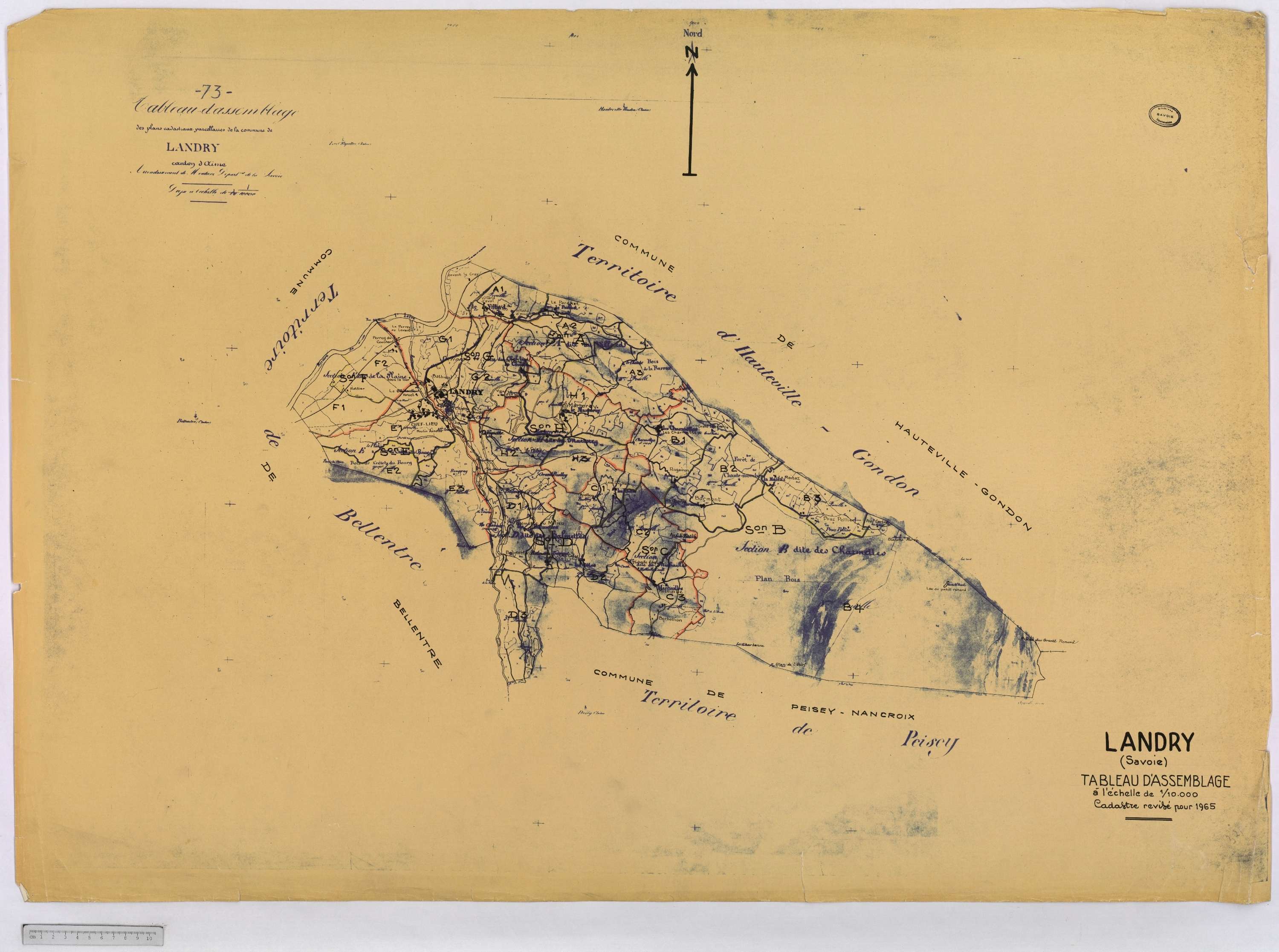 Landry - Cadastre rénové (1965).