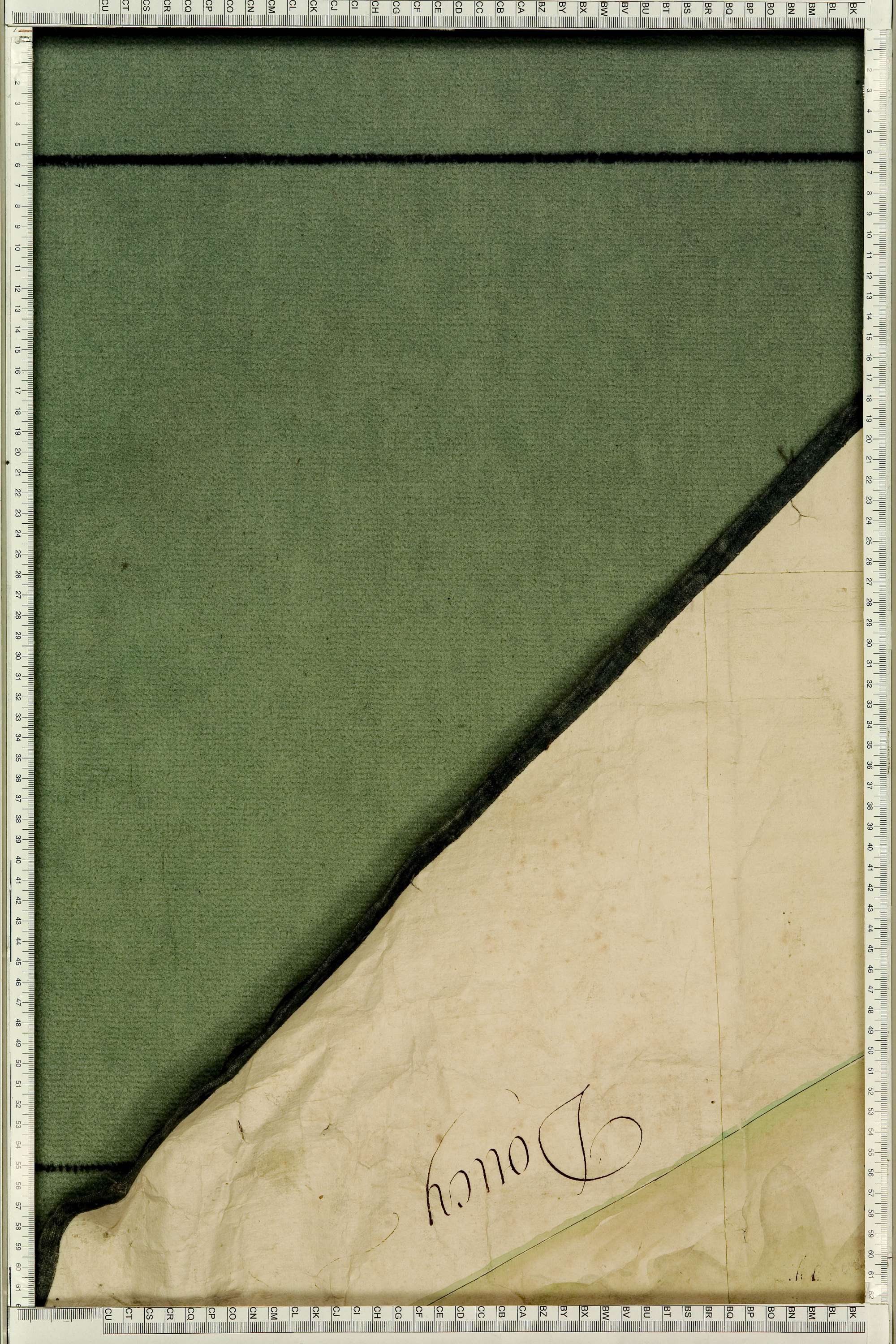 Montgellafrey - Copie de la mappe originale (plan cadastral) de la commune de Montgelafrey, dans lequel sont figurées et numérotées les 6451 parcelles qui composent le territoire de la commune. - Signé Cocelli, directeur de la péréquation générale. (La ma