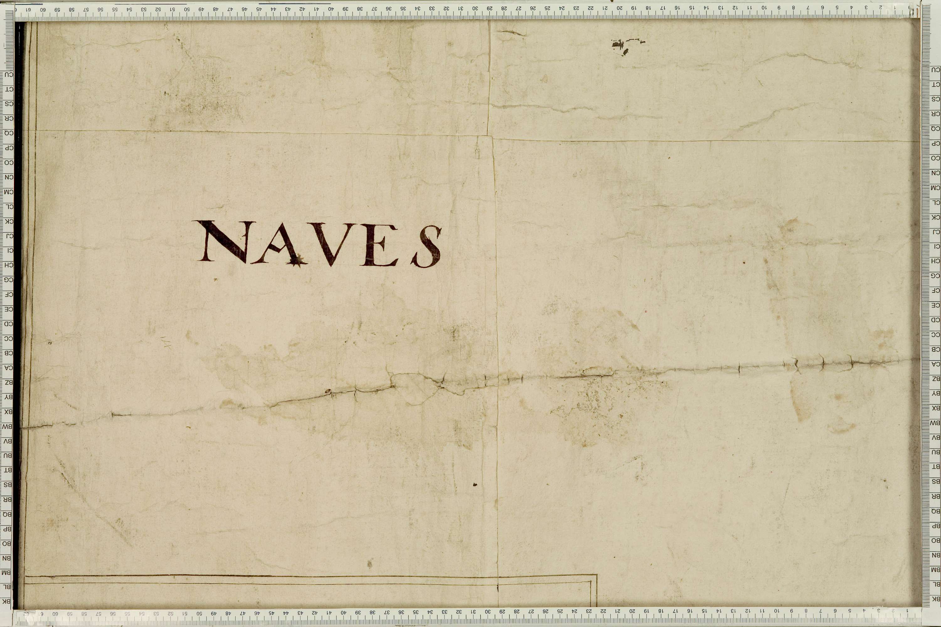 La Léchère - Copie de la mappe originale (plan cadastral) de la commune de Naves. Signée Cocelli, directeur de la péréquation générale.