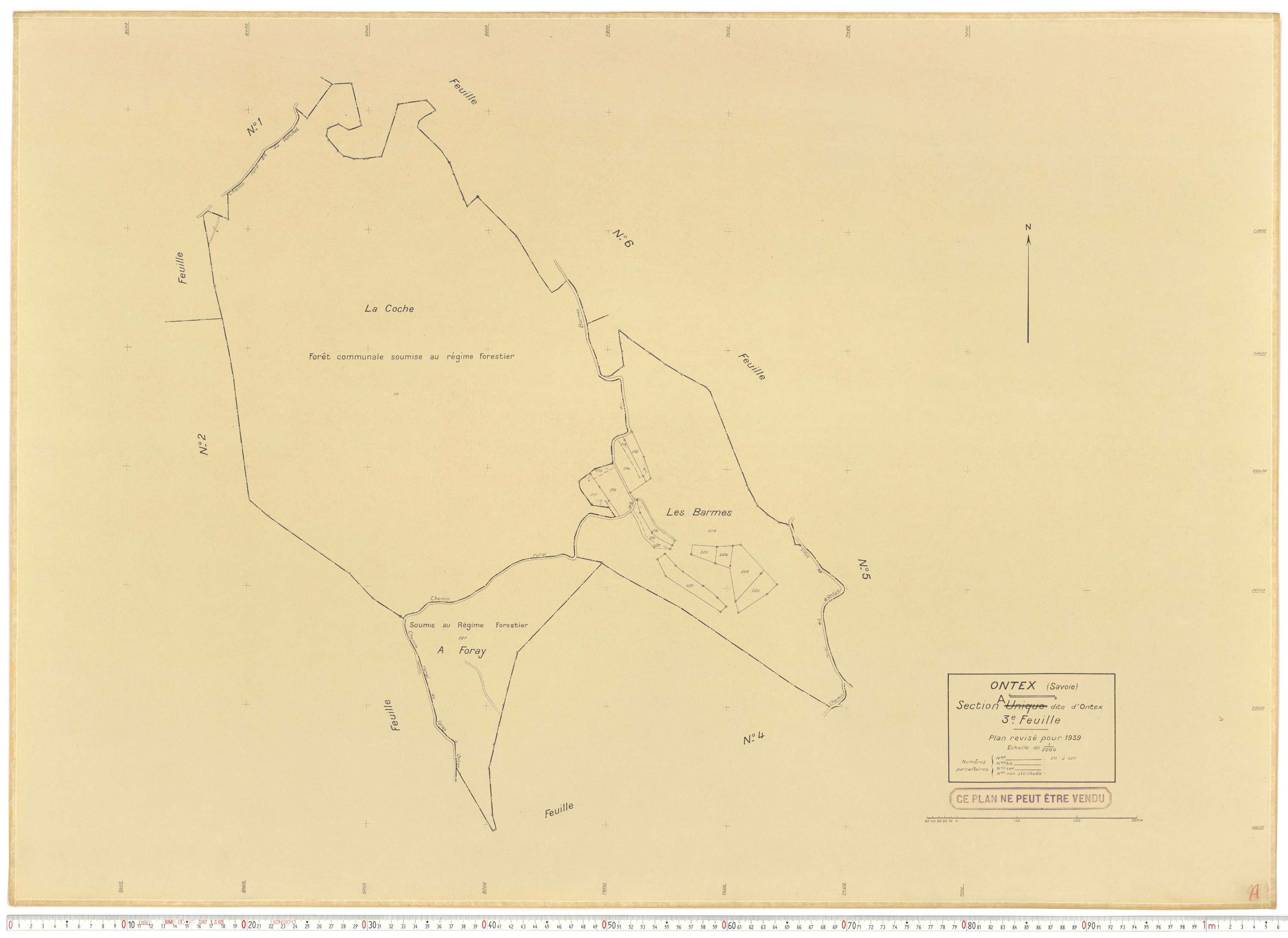 Ontex - Plans cadastraux du cadastre rénové en 1939 et mis à jour en 1988.