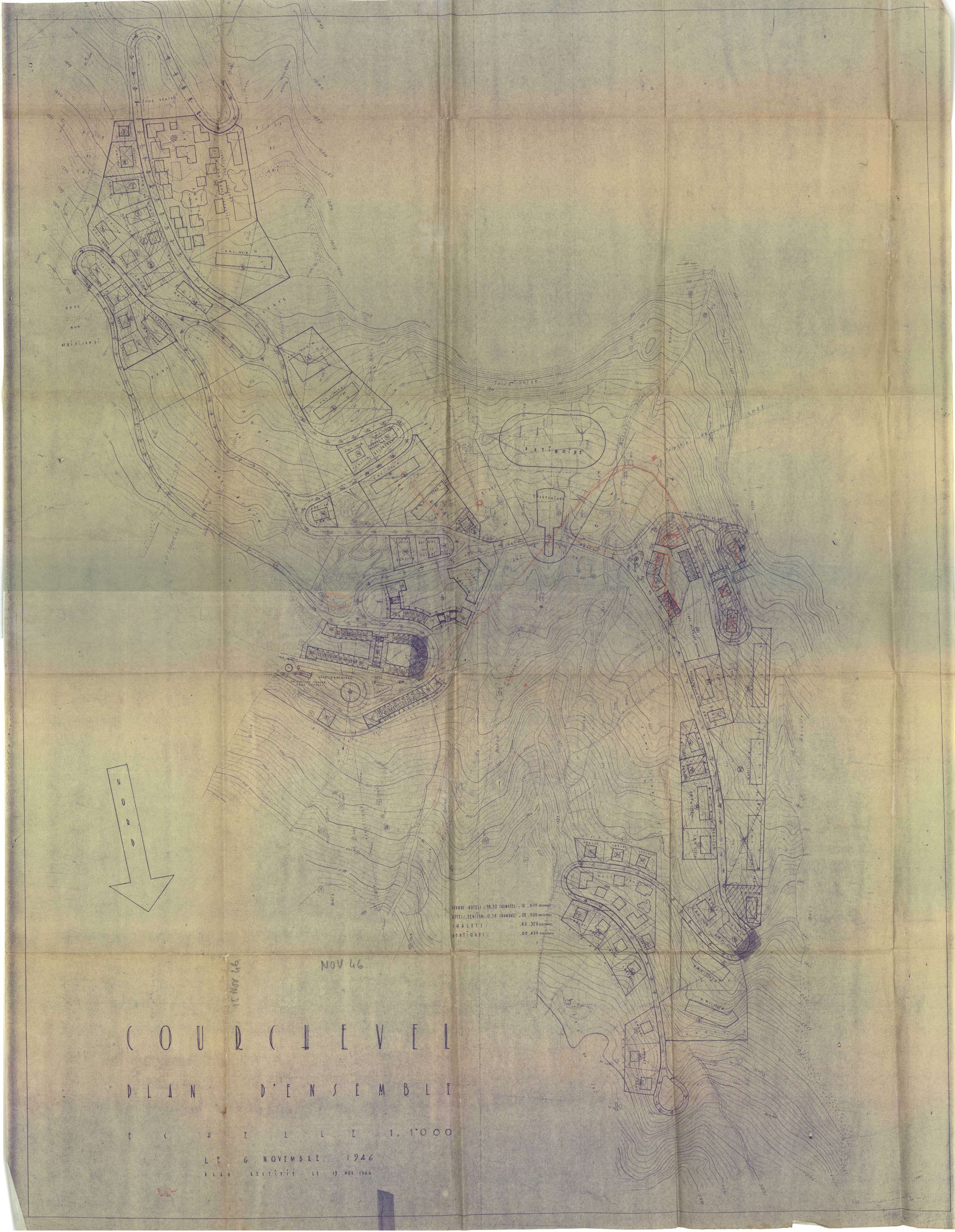 Saint-Bon-Tarentaise - Plan de Courchevel (1946)