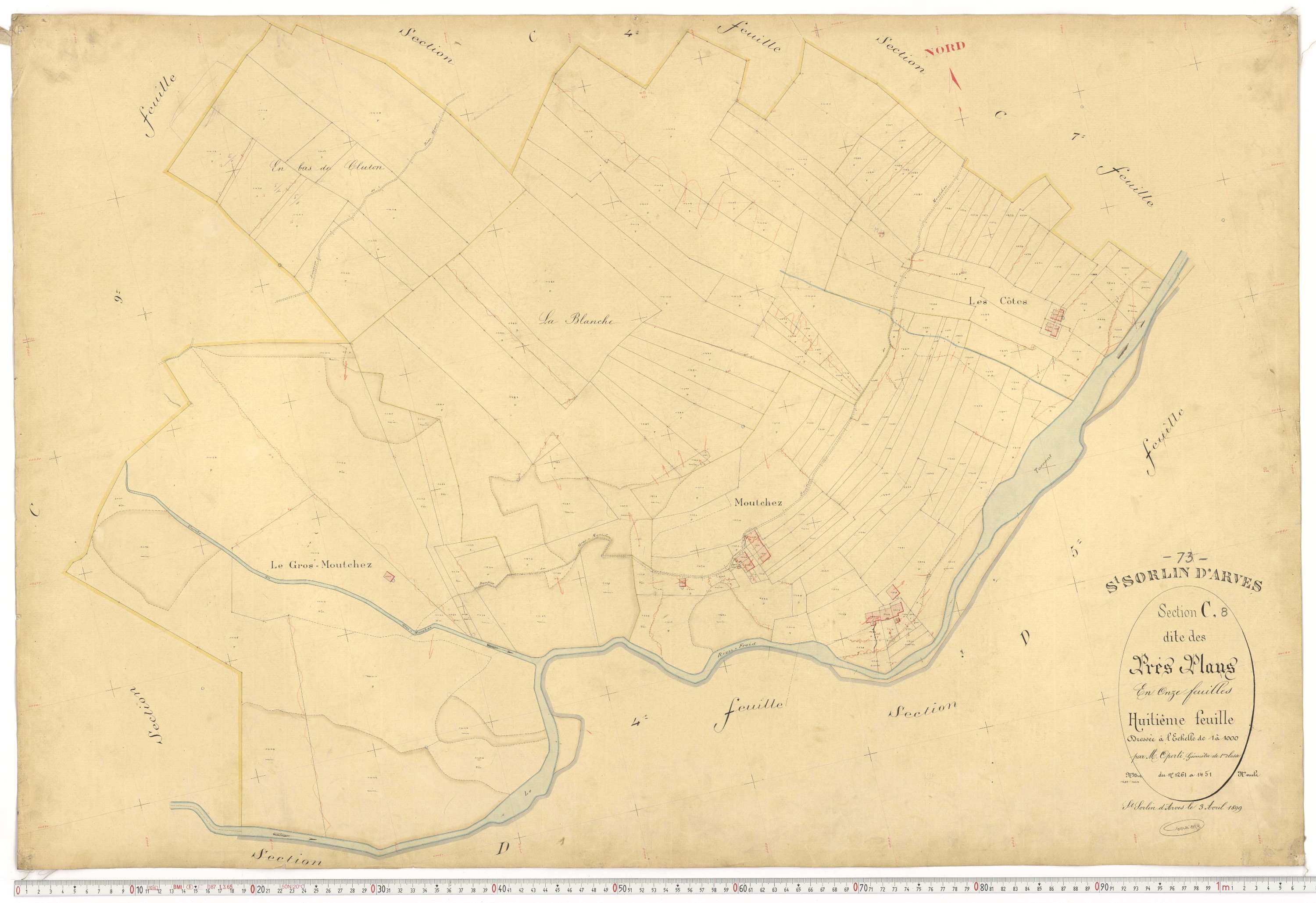 Saint-Sorlin-d'Arves - Plans cadastraux du premier cadastre français.