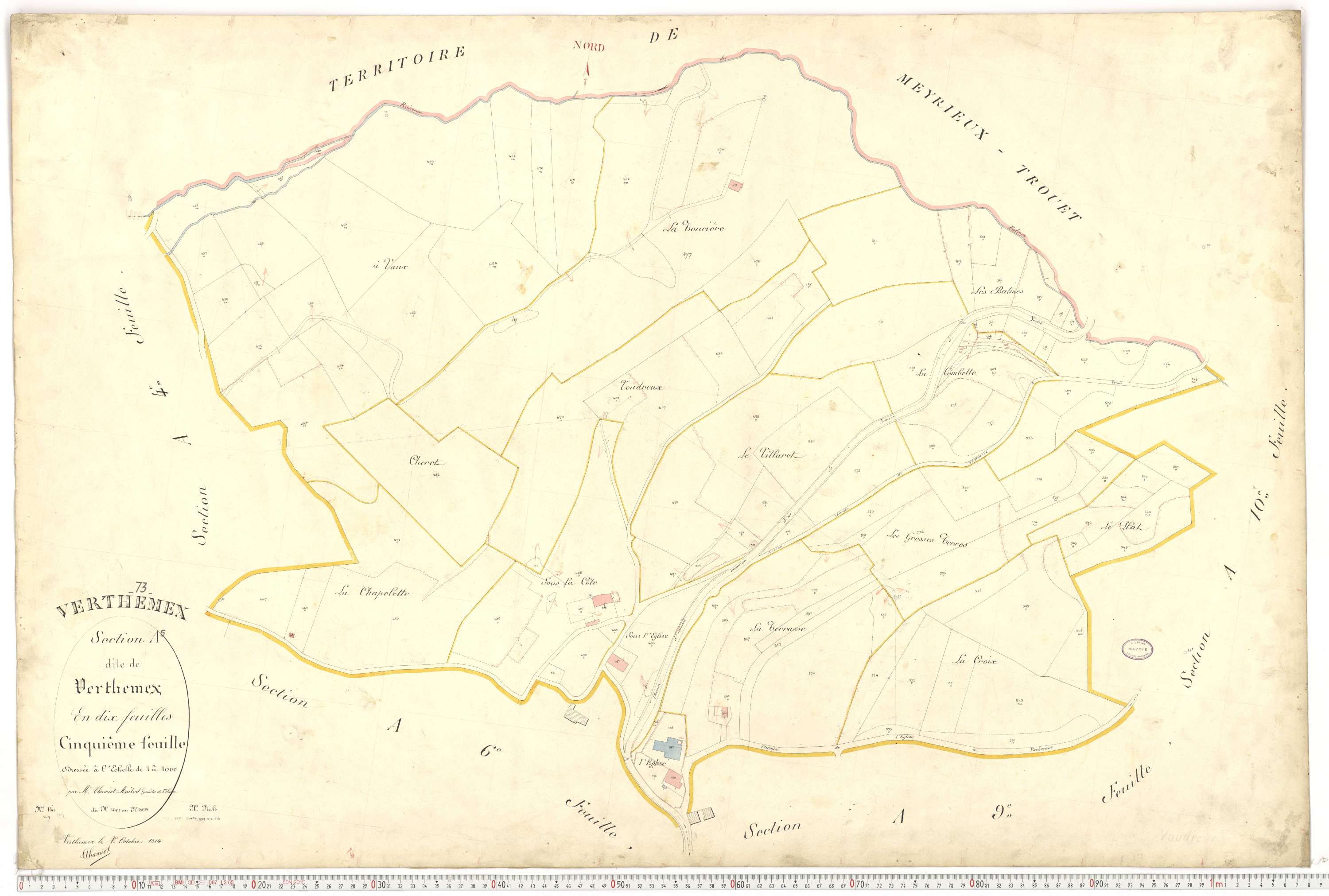 Verthemex - Plans cadastraux du premier cadastre français.